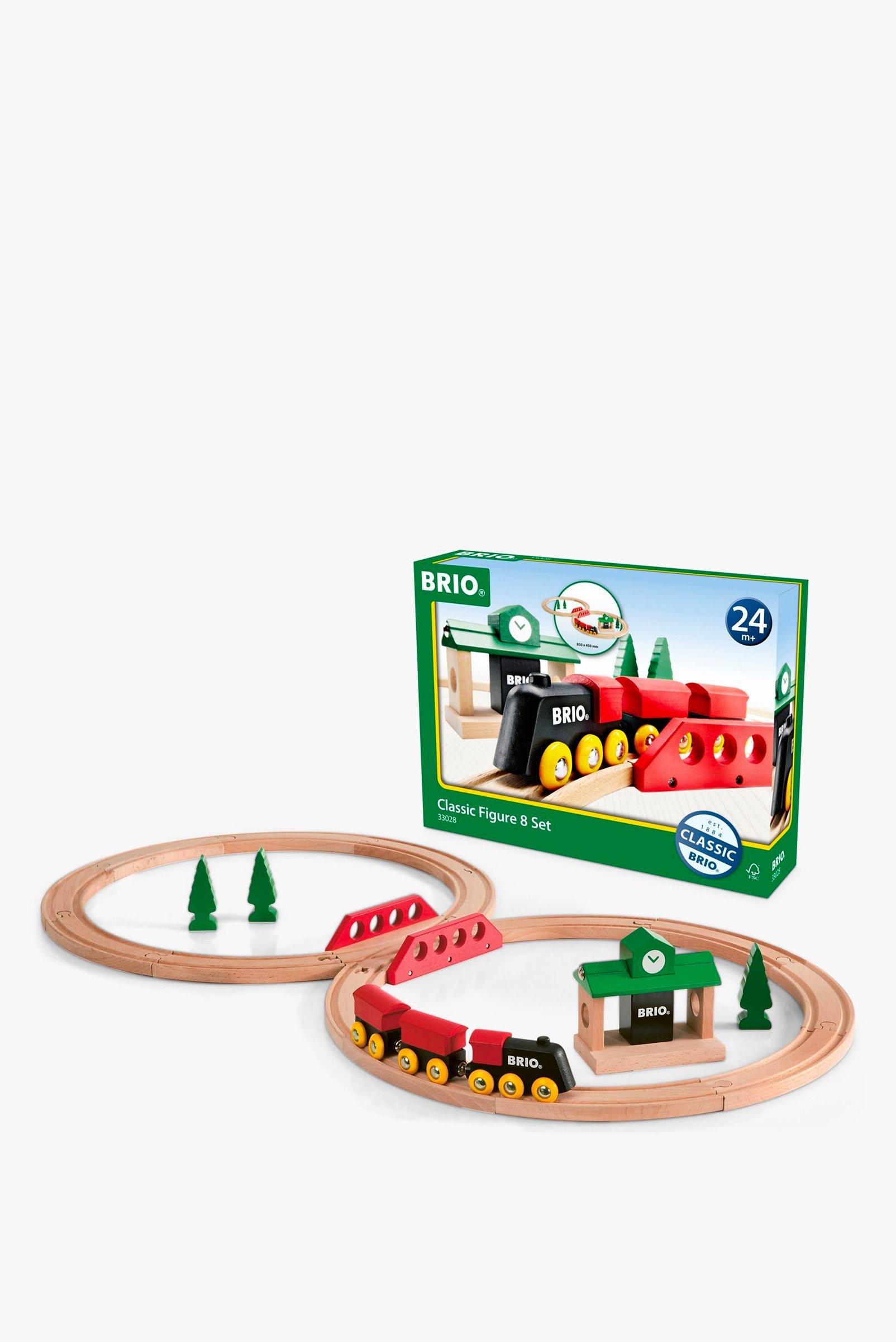BRIO Classic Railway Figure 8 Train Set, FSC-Certified (Beech), £44.99