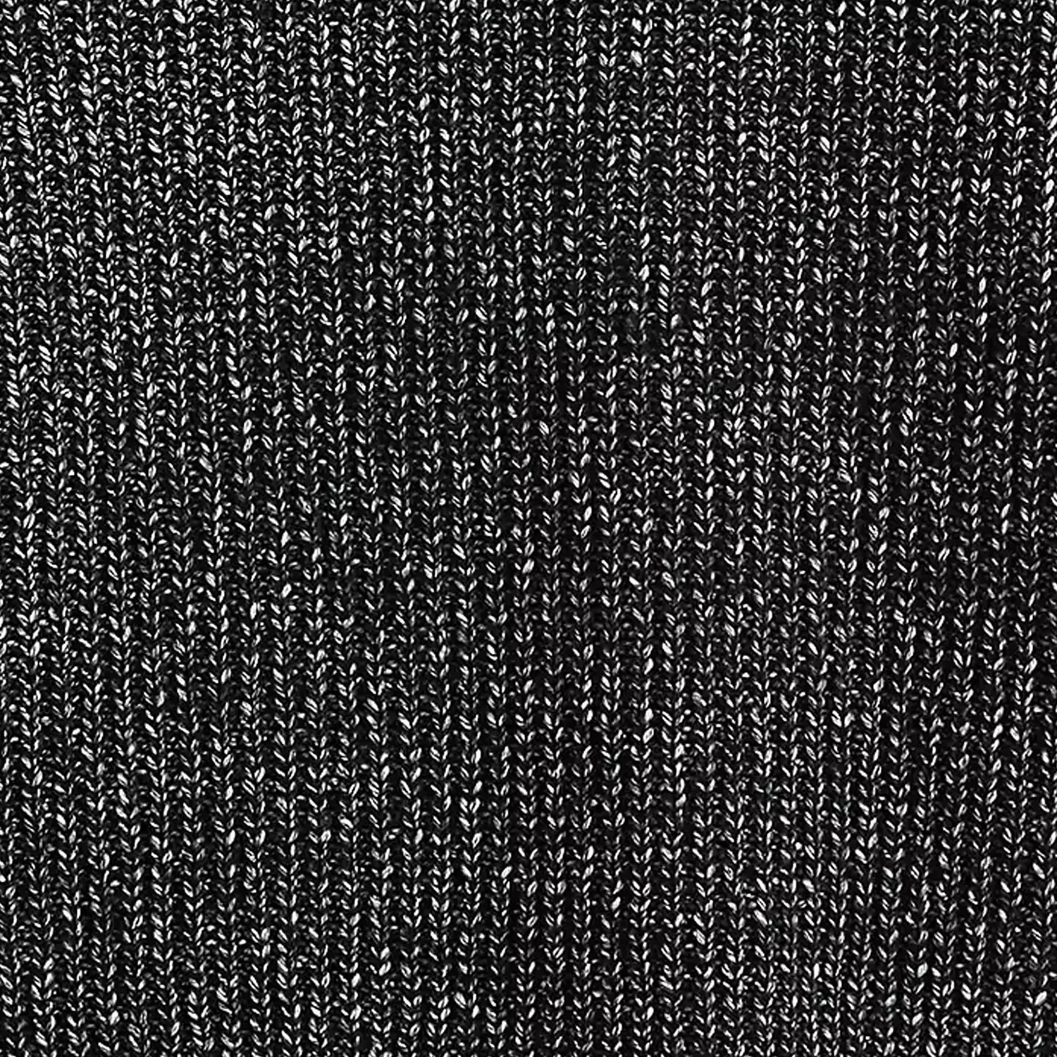 Close-up of black ribbed knitted fabric texture, ideal as a seamless background for fashion and textile design.