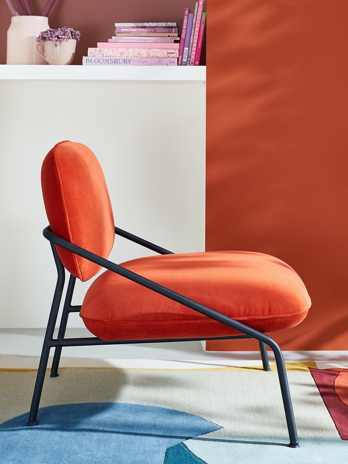 Contemporary Luxe - Red chair
