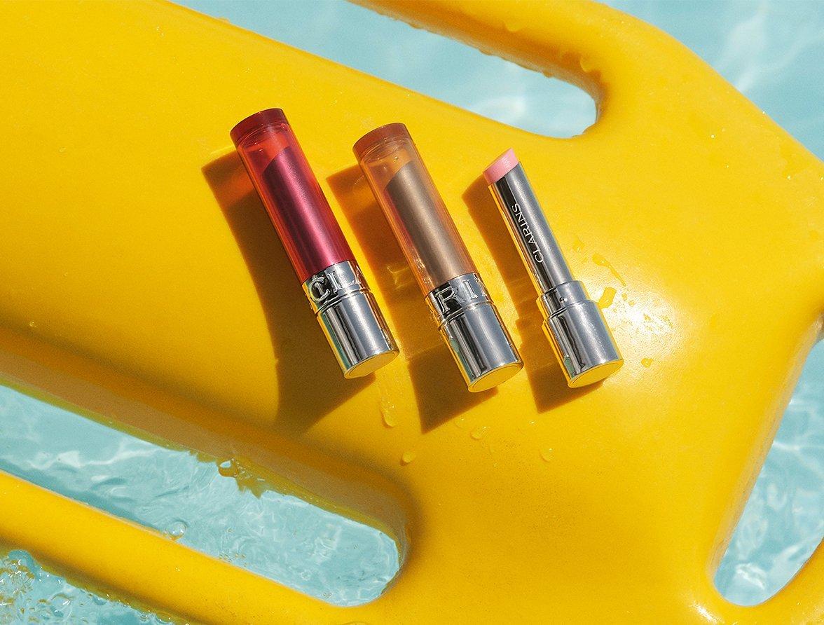 On trial: Clarins’ lip oil balm