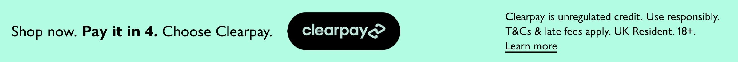 Clearpay Banner 2024