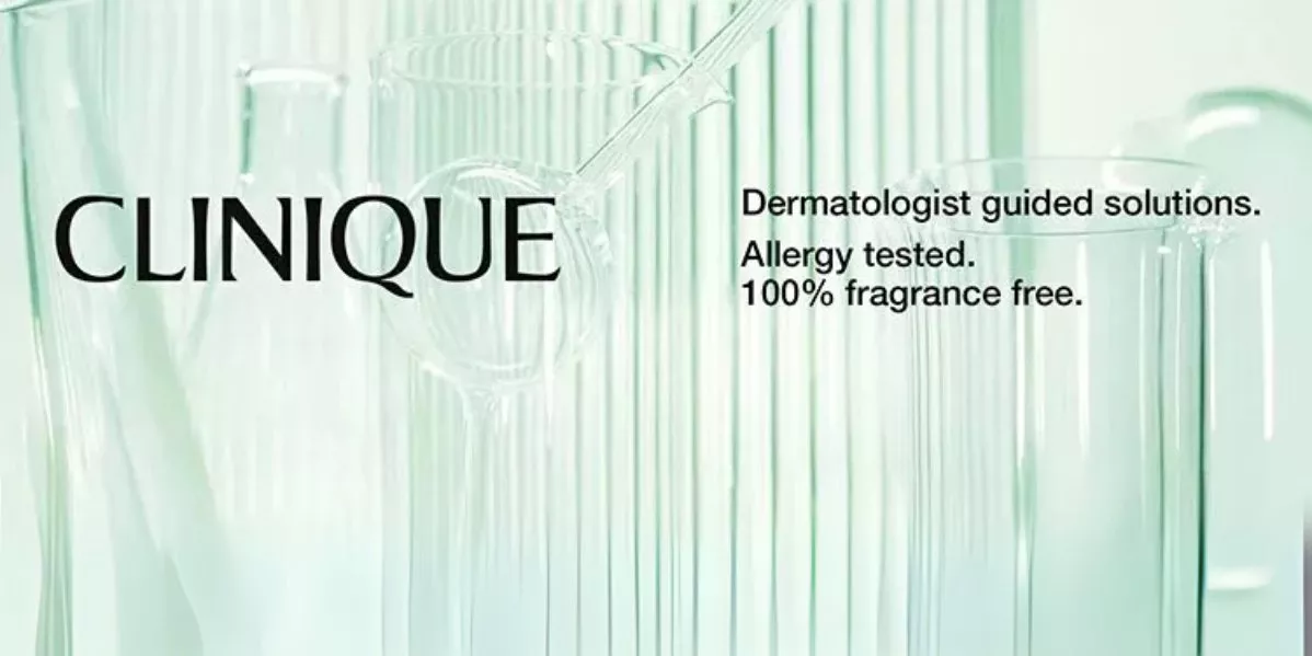 clinique banner with title