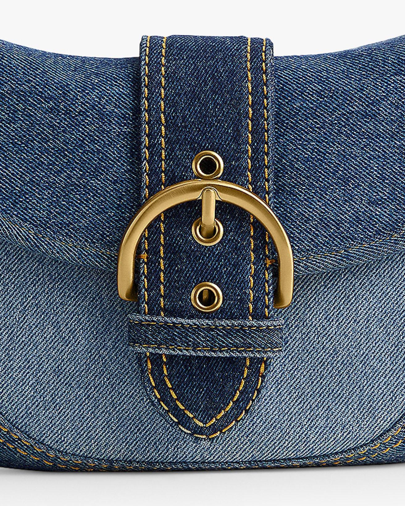 Coach Soho Denim Shoulder Bag, Blue/Multi