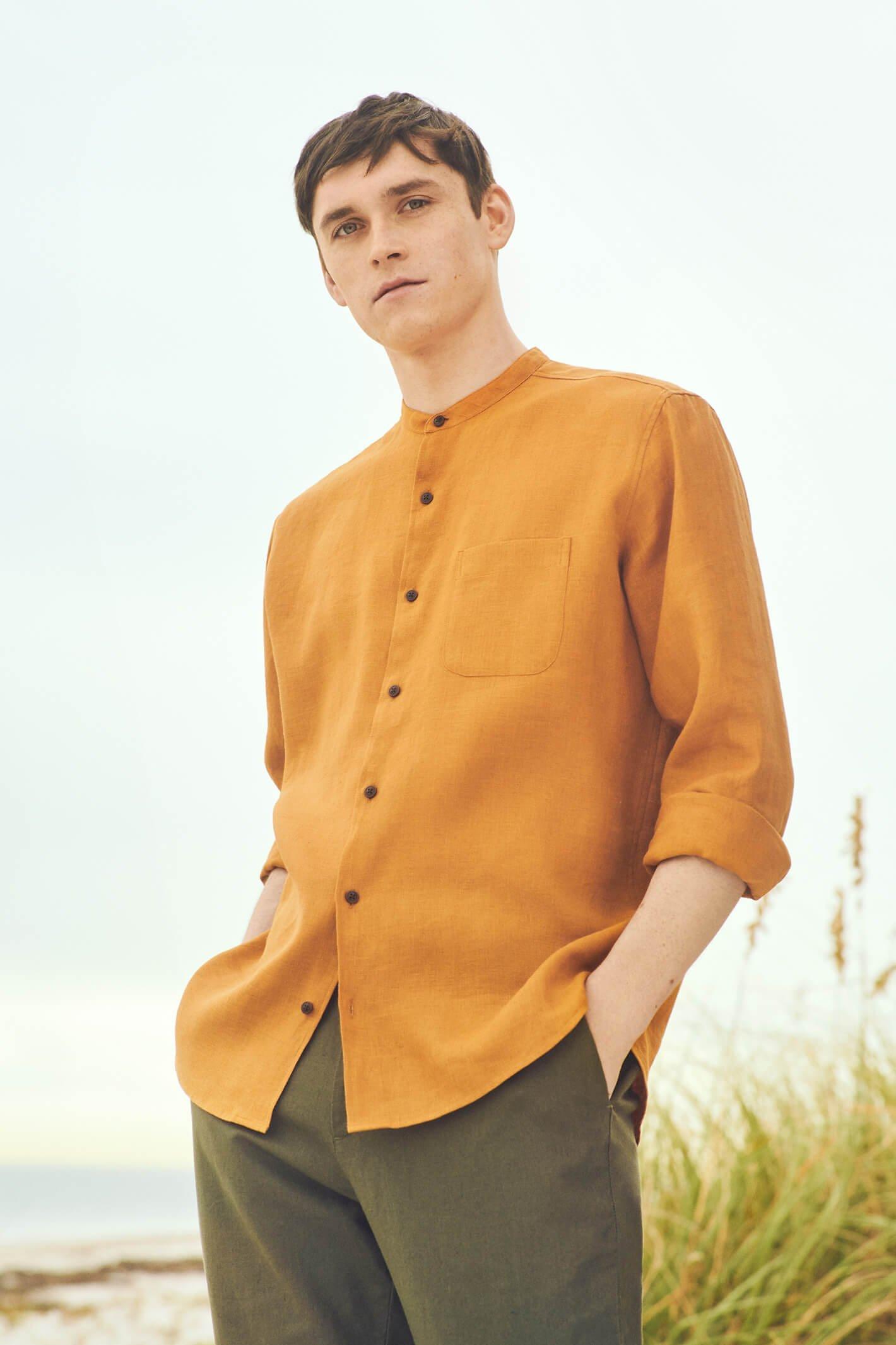 By The Coast: John Lewis & Partners shirt and trousers