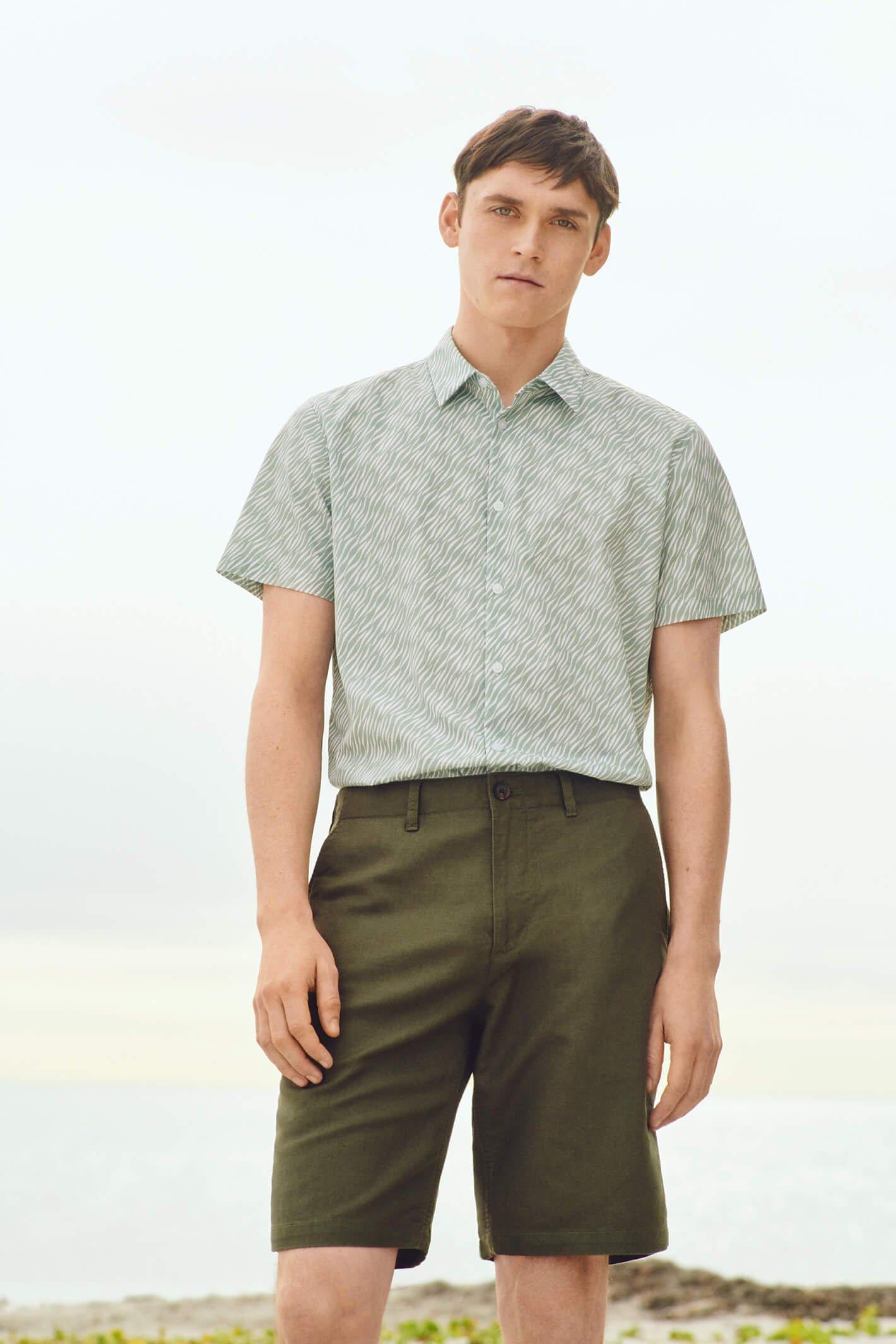By The Coast: Kin Shirt and John Lewis & Partners shorts