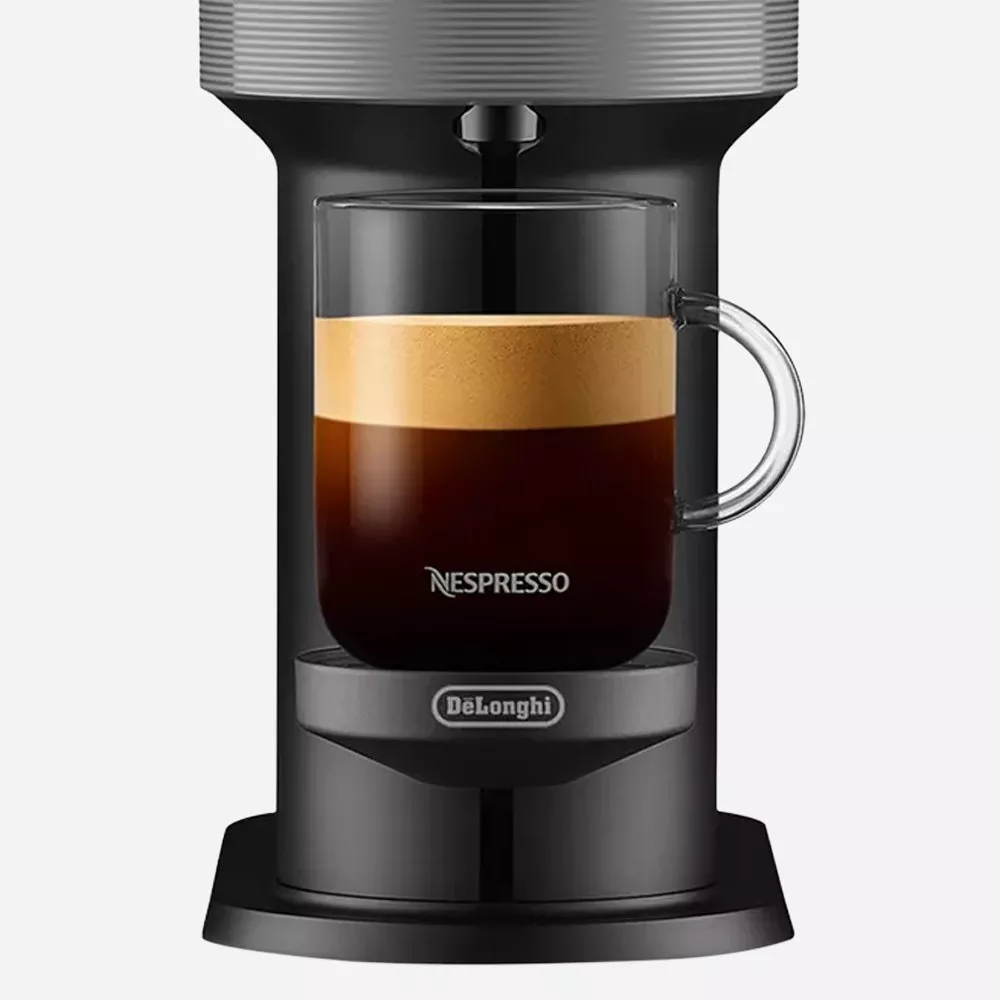 Nespresso coffee made from a pod machine