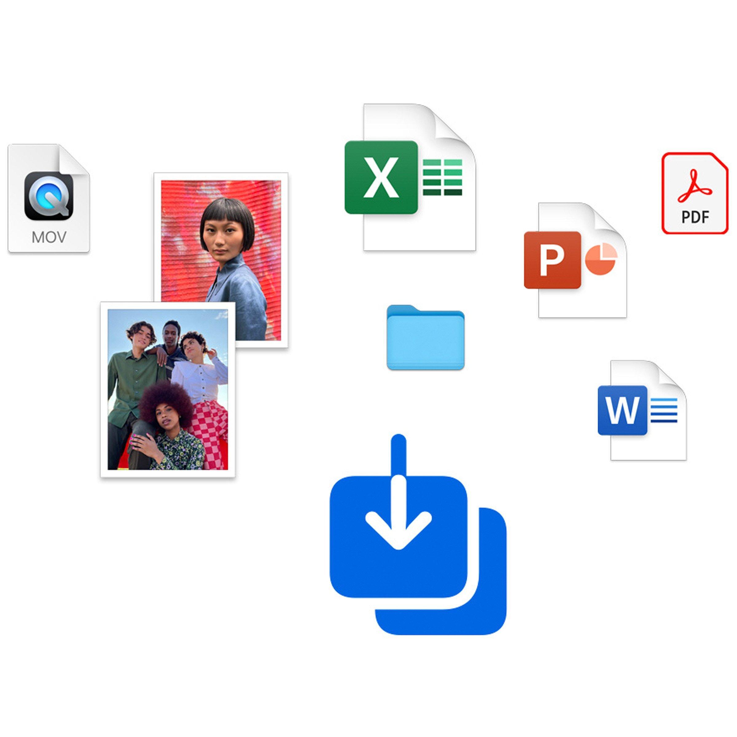 Mac makes it effortless to transfer your files