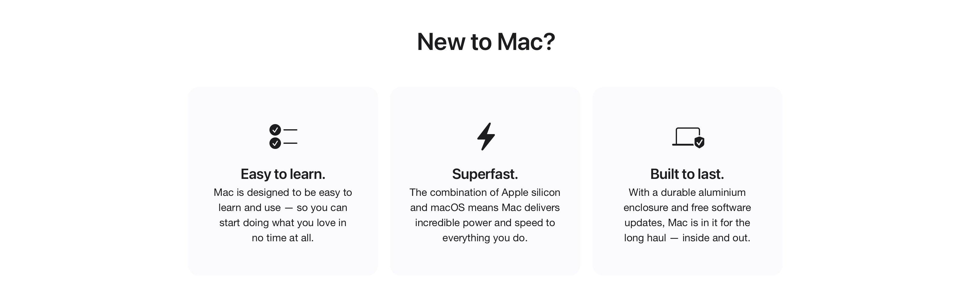New to Mac?