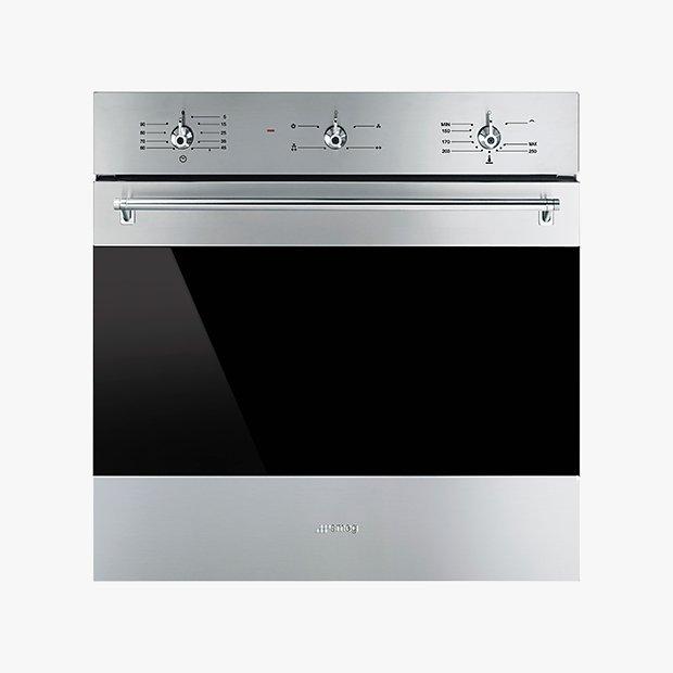 an example of an integrated gas oven