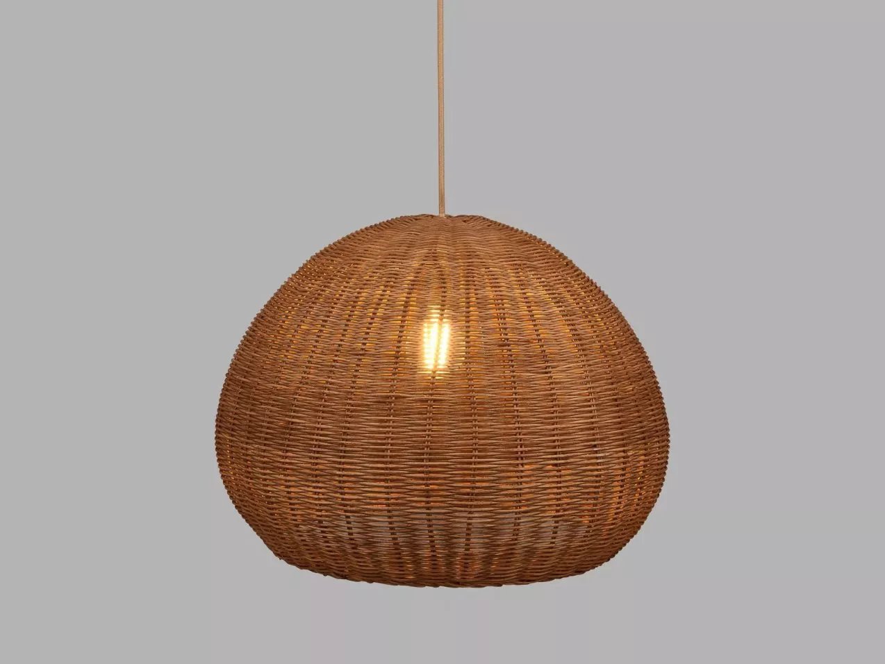 Tisse Rattan Ball Pendant Ceiling Light