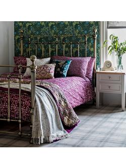 Morris & Co. Seaweed Wallpaper - view 2, Silver/Ecru, Dm3w214715