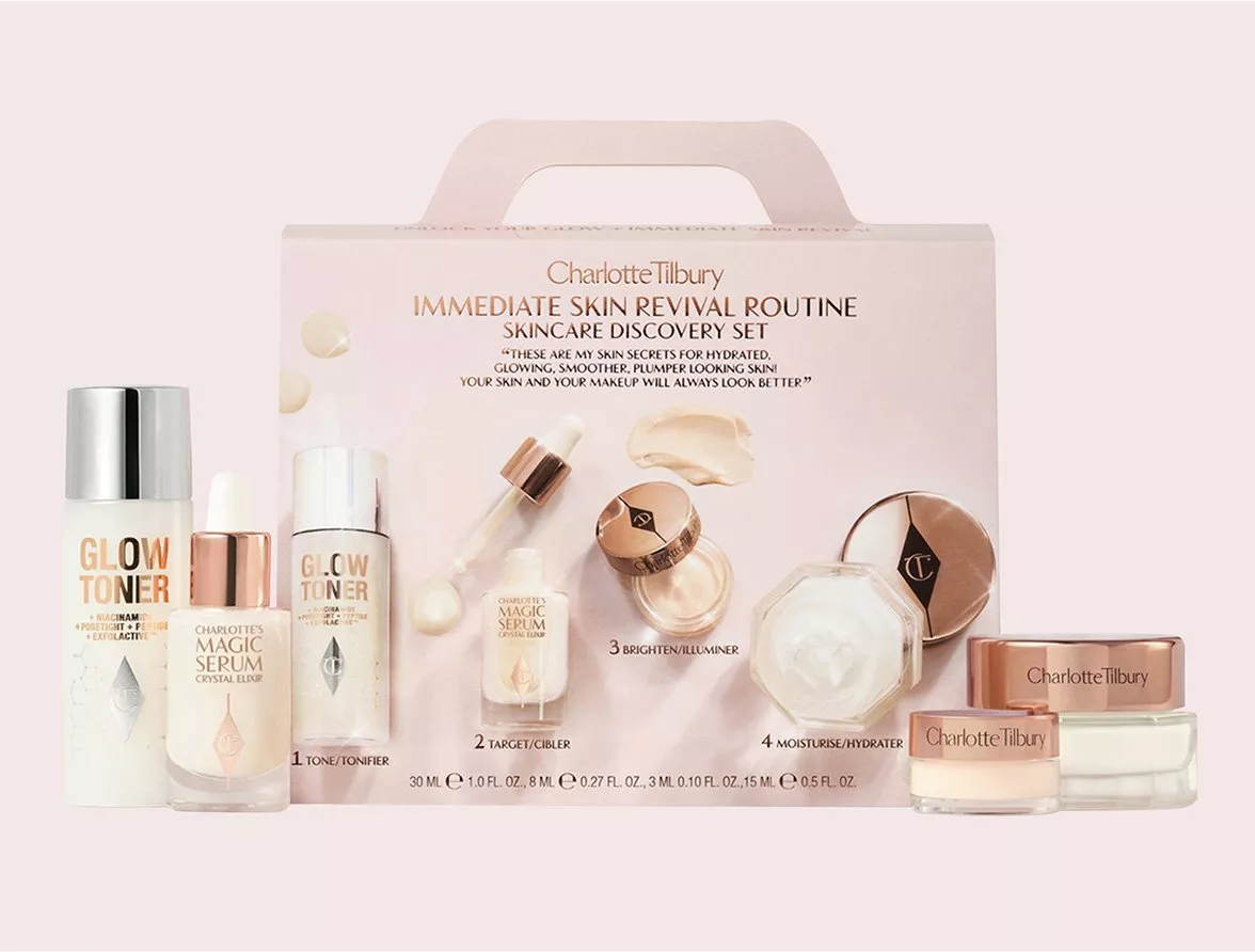 On trial: Charlotte Tilbury’s Immediate Skin Revival Routine Skincare Discovery Set