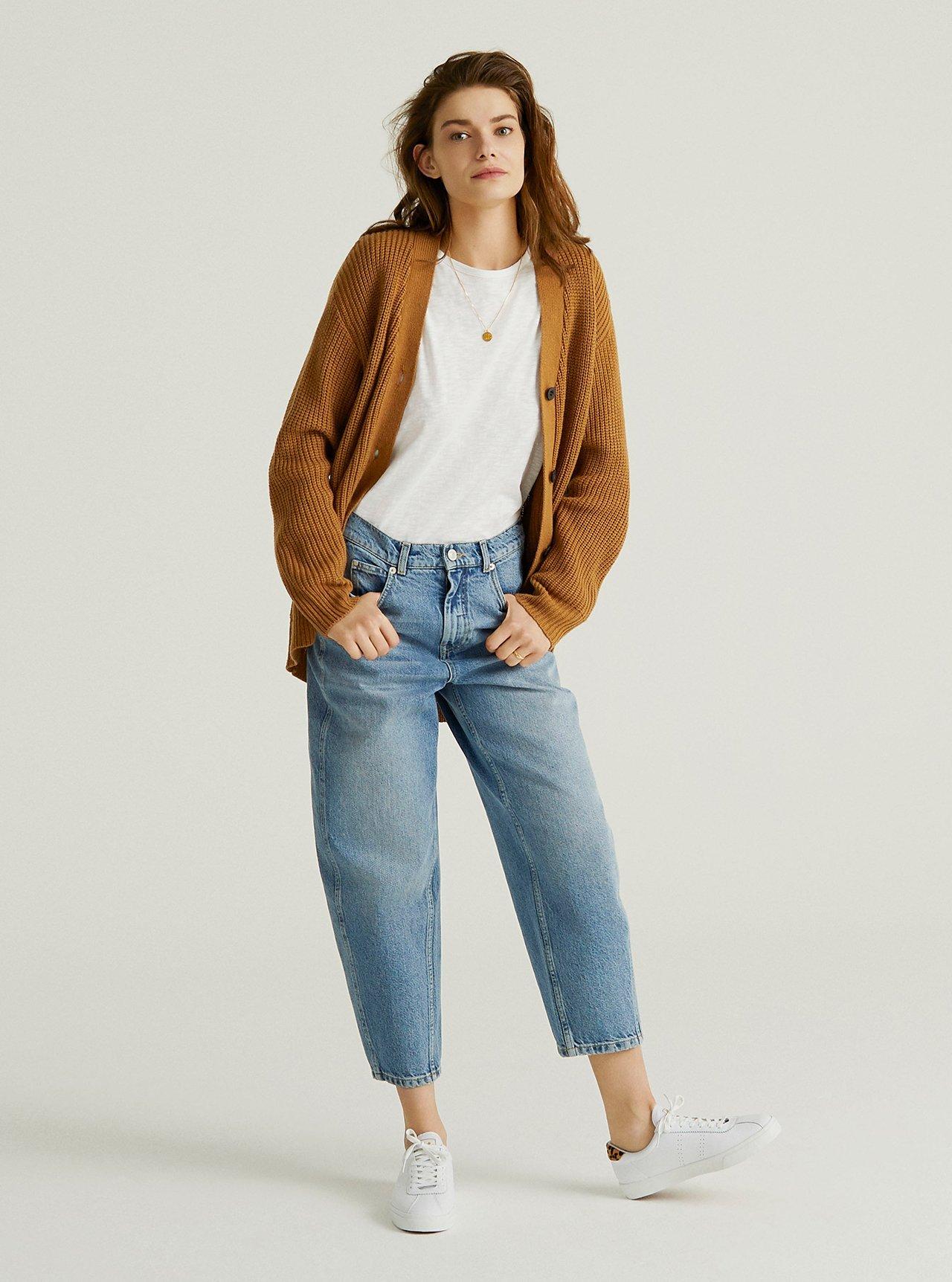 John Lewis & Partners Denim - The Barrel Leg Jean