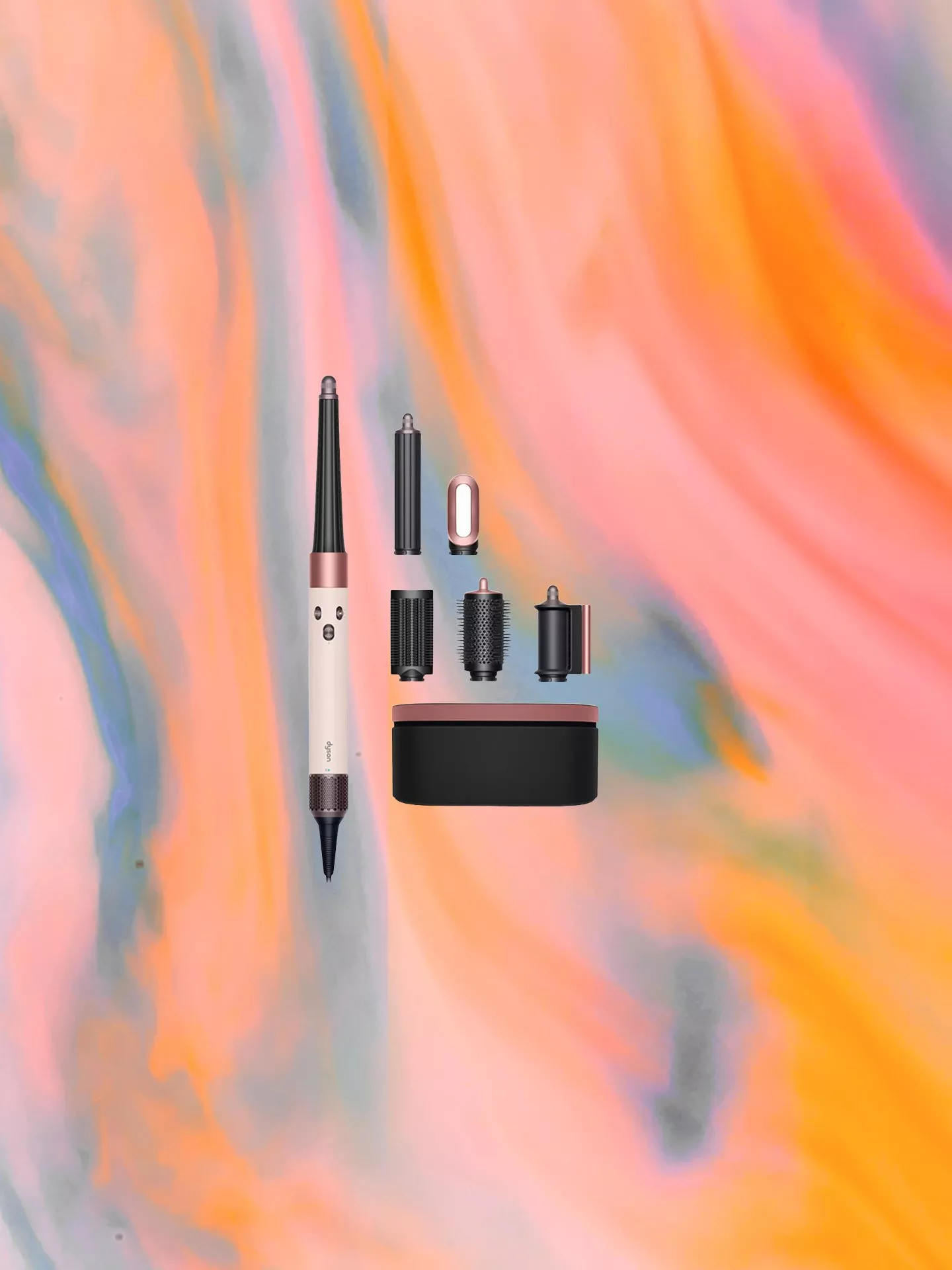 Bold pink background with white text stating "Irresistible fashion offers" in elegant font.