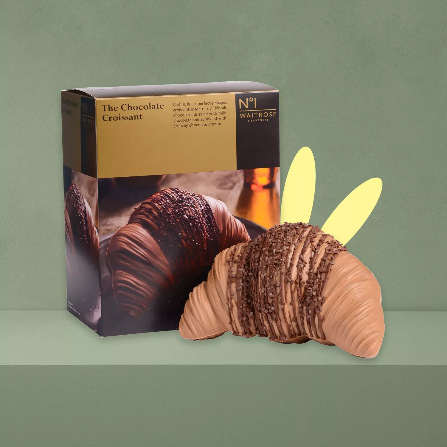 Waitrose the chocolate croissant