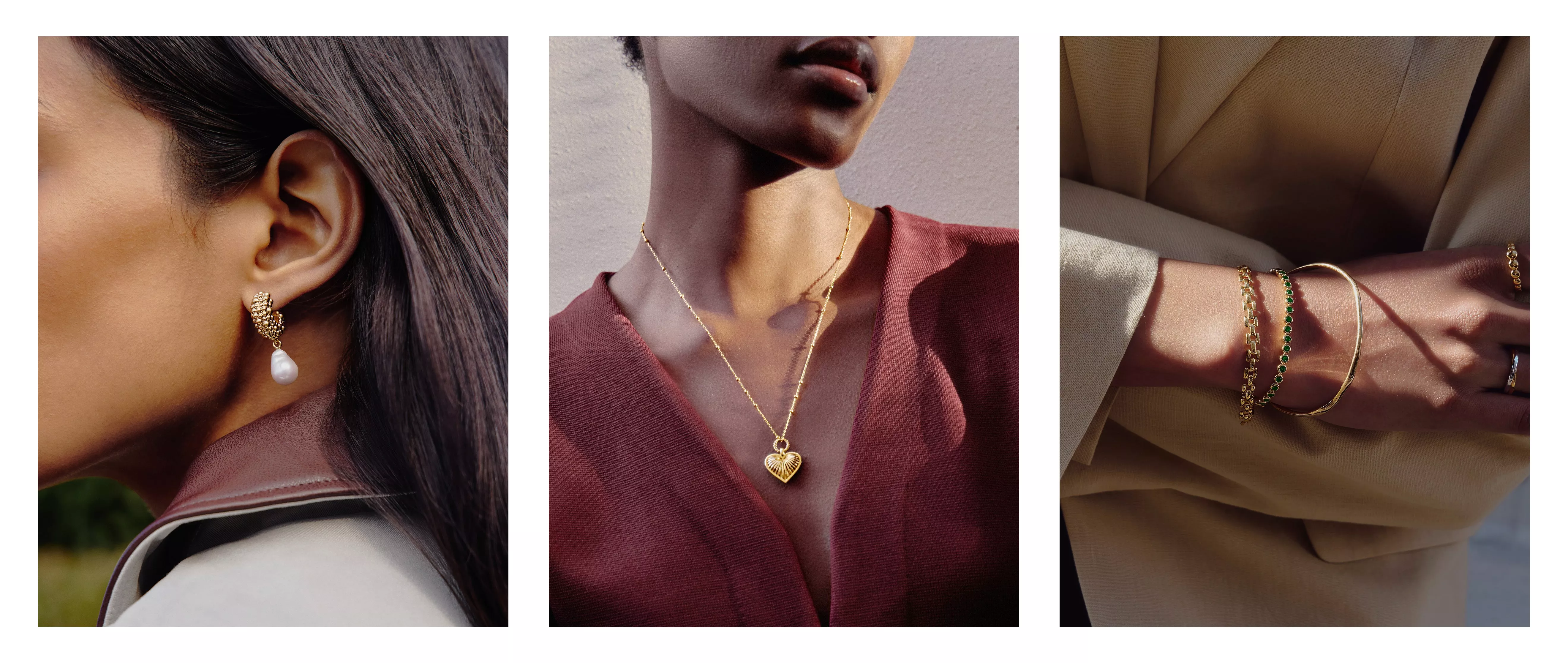women wearing various types of jewellery