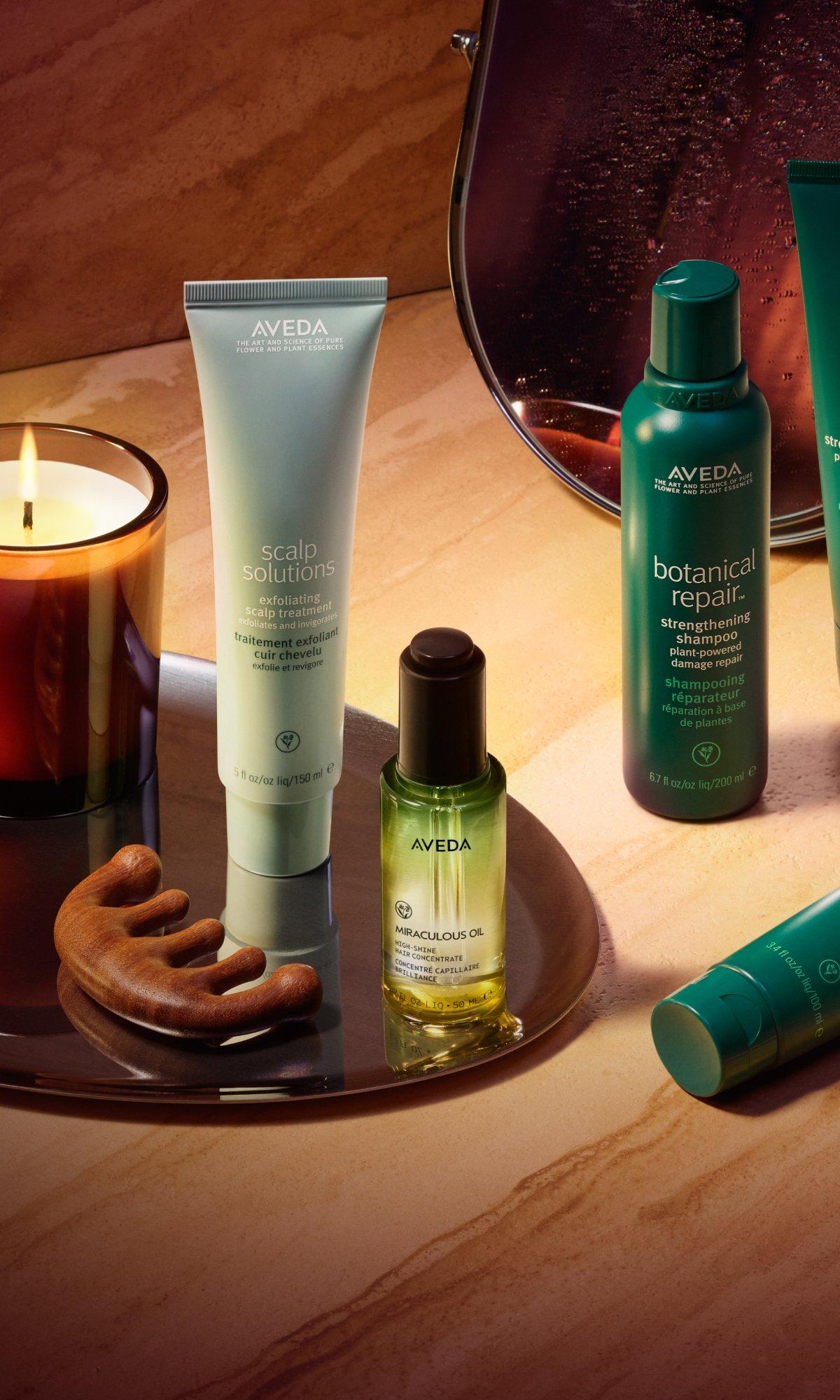 estee lauder products on a table