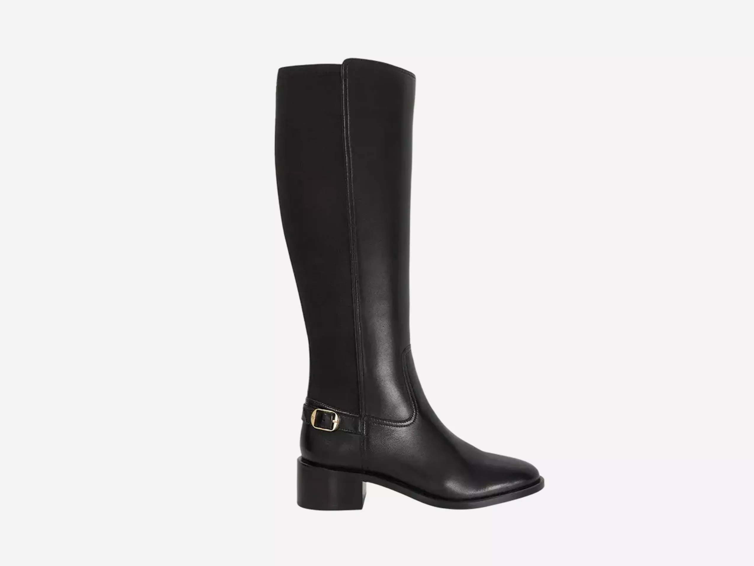 Dune London Tuscon Leather Knee High Boots