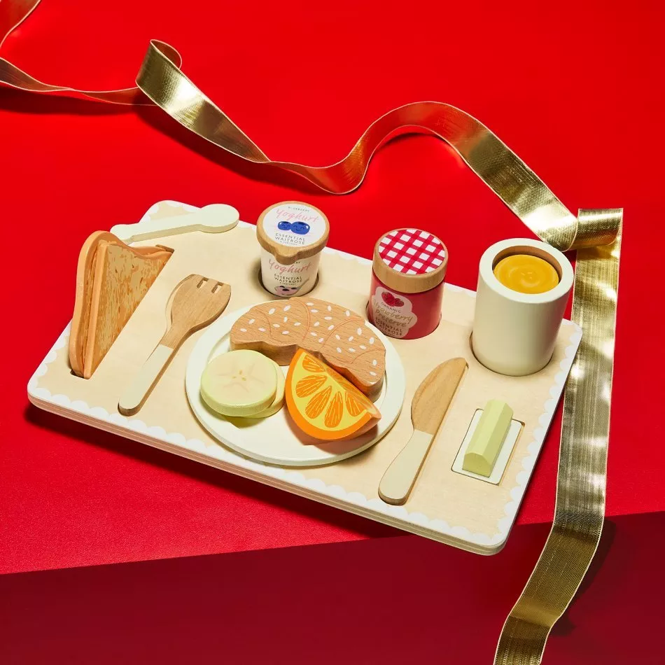 John Lewis Wooden Breakfast in Bed Set