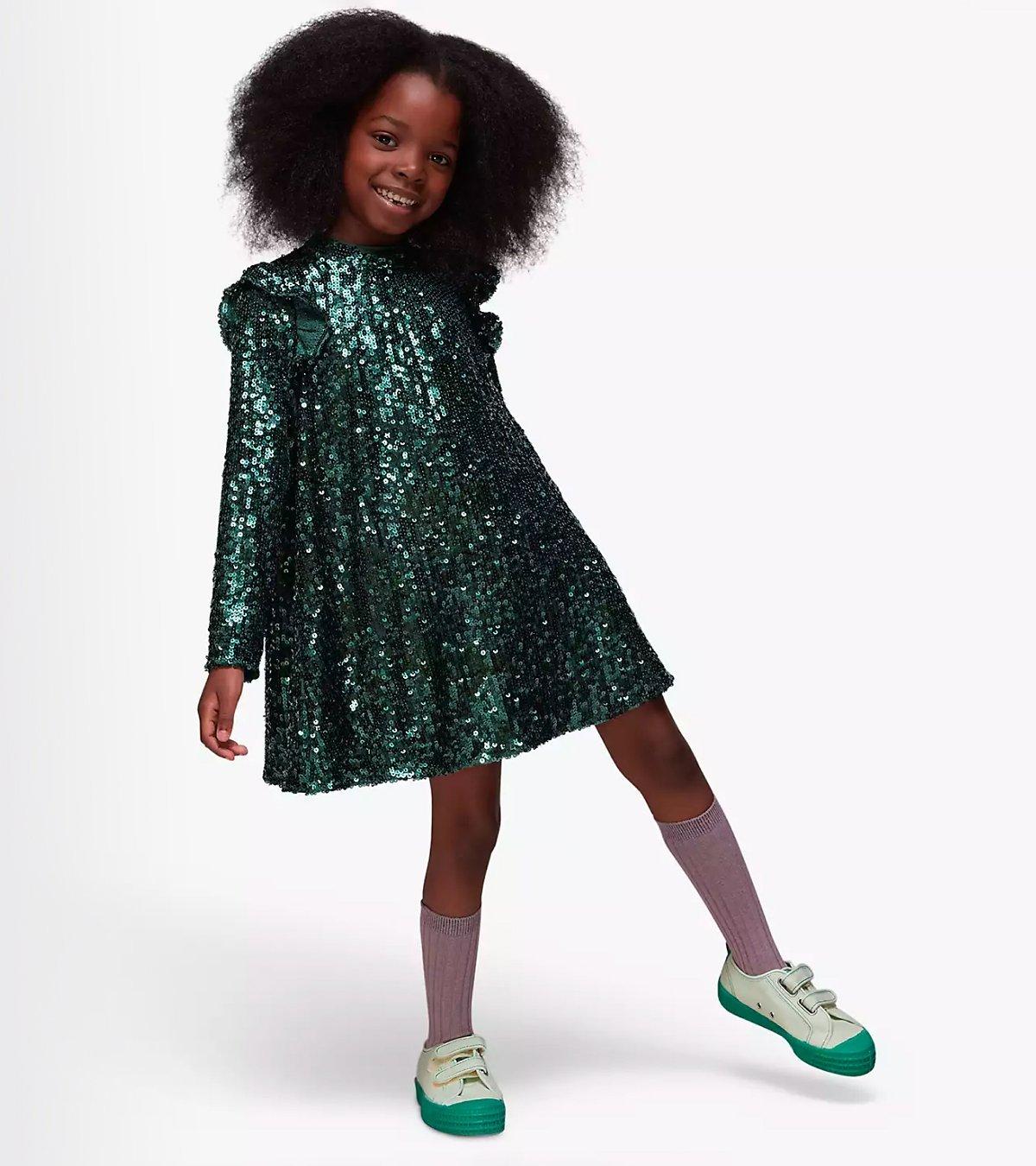 Whistles Kids’ Alma Sequin Dress
