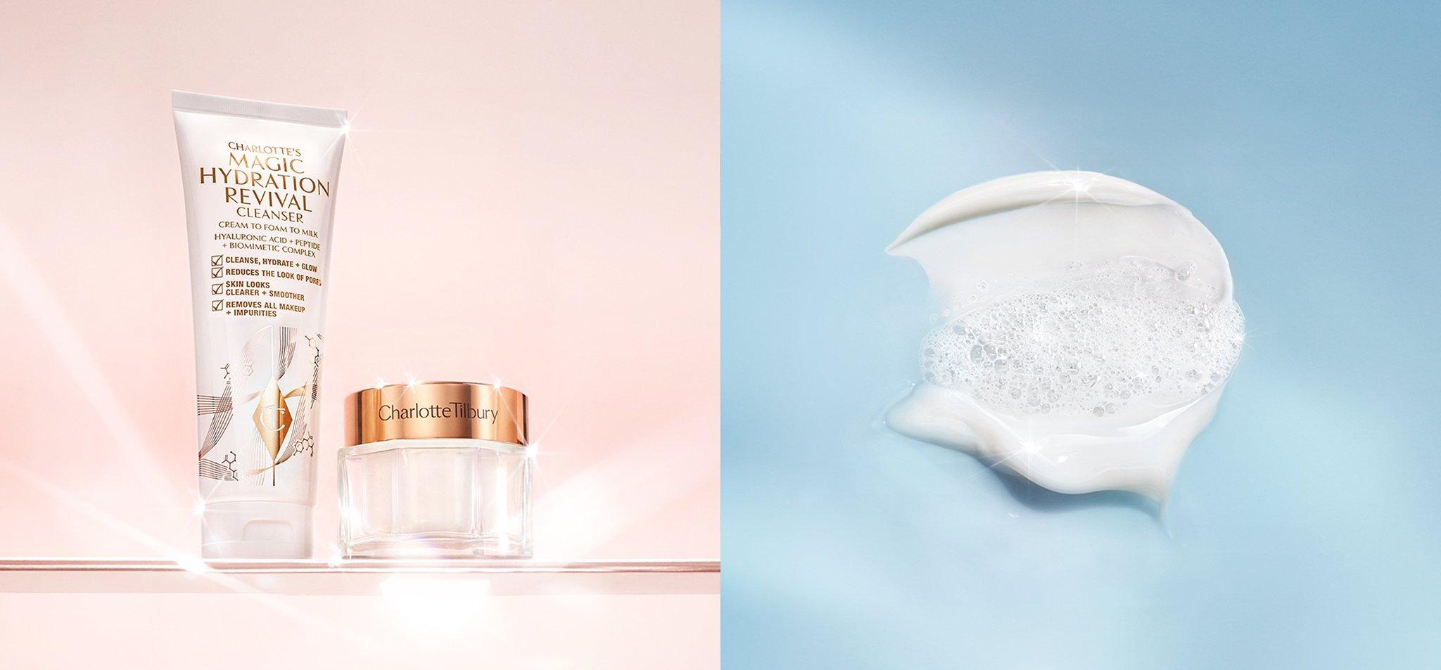Charlotte Tilbury’s NEW Magic Hydration Revival Cleanser