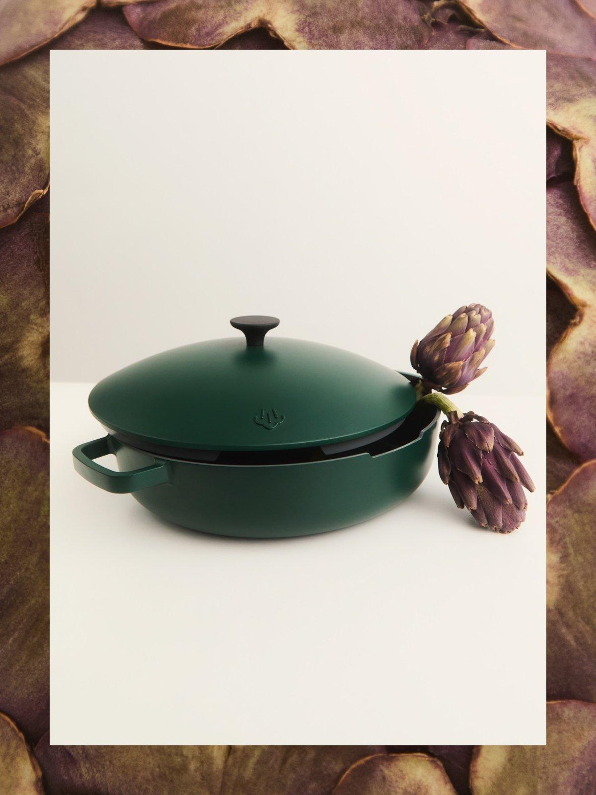 John Lewis X Deliciously Ella Stoneware Roaster with Handles