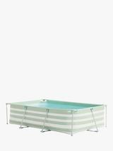 Swim Essentials Luxe Old Green Stripe Swimming Pool