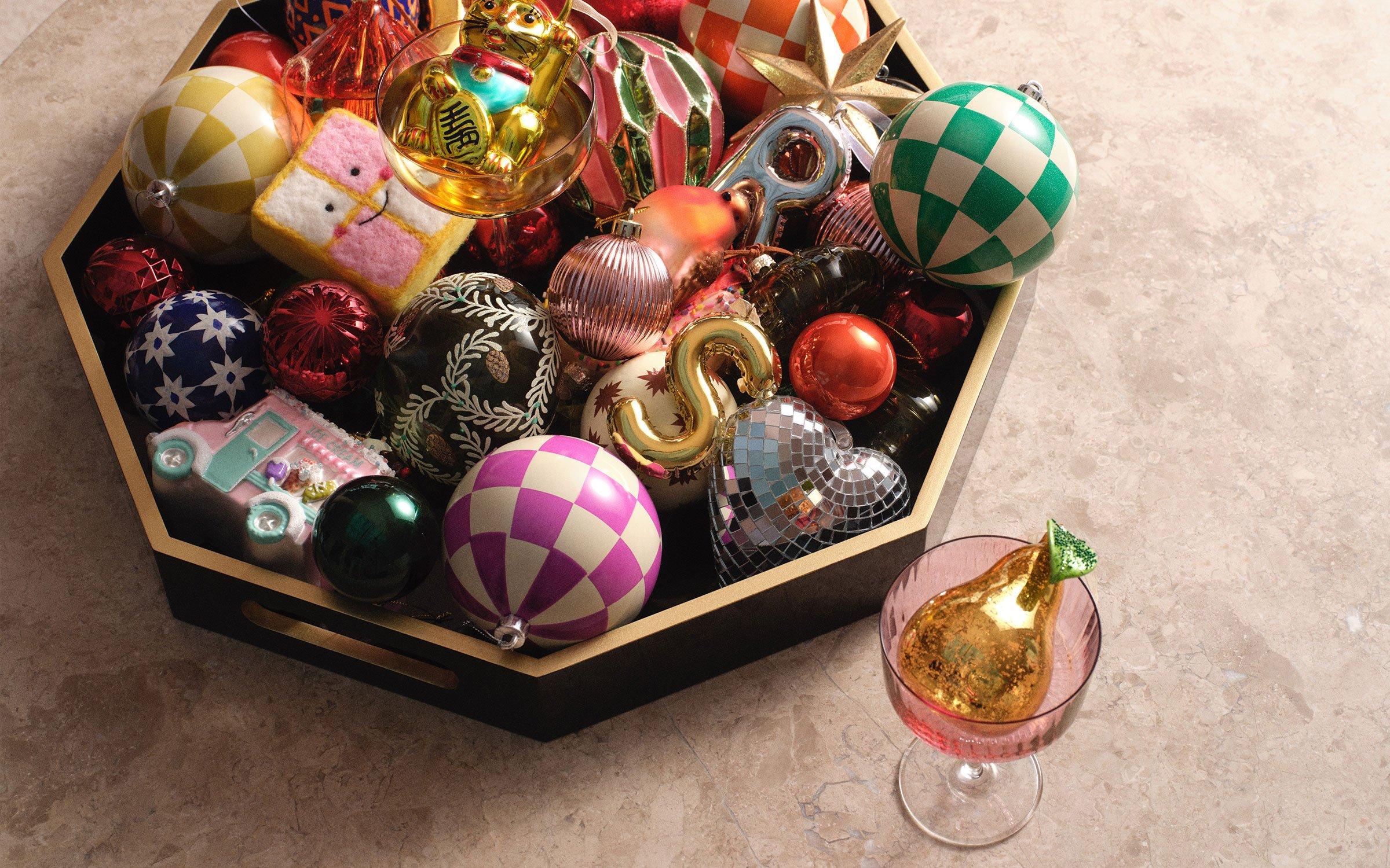 John Lewis Christmas baubles