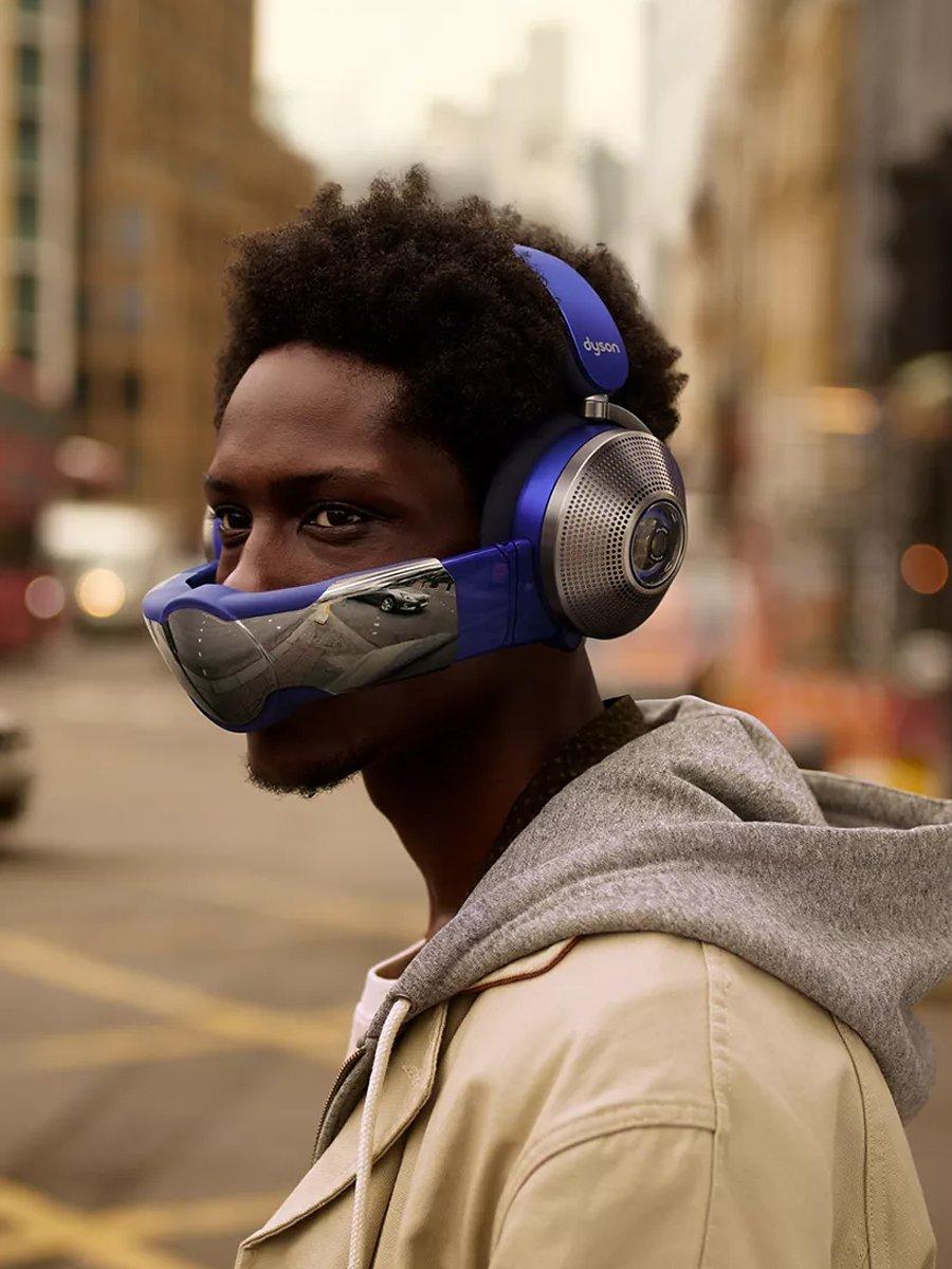 Image of Dyson Zone™ headphones and purifier