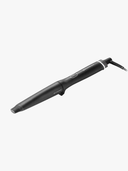 ghd Chronos Curve Conical Wand Hair Curler, Black, Black
