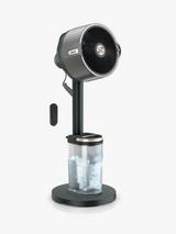 Shark FlexBreeze Pro Mist Indoor & Outdoor Fan & Outdoor Misting System, Charcoal