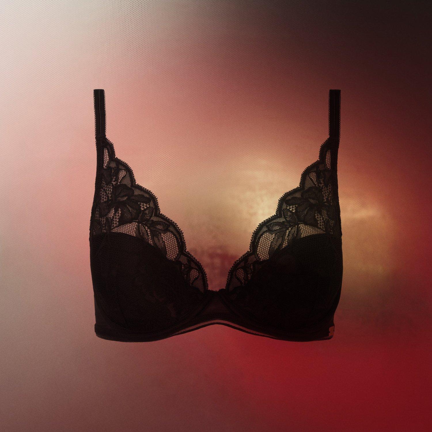 AND/OR Wren Lace Underwired Plunge Bra