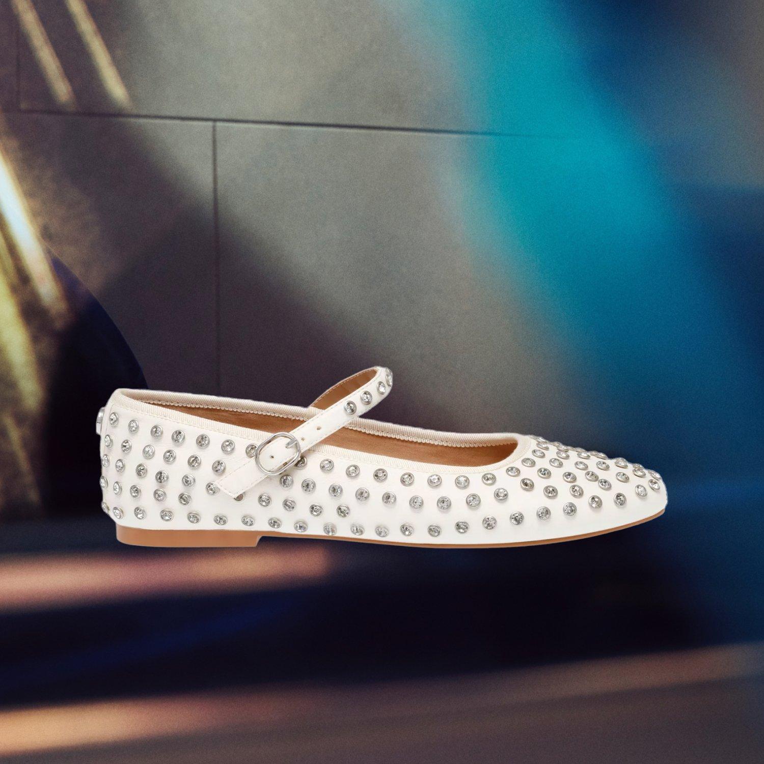 Steve Madden Vinetta Embellished Flats