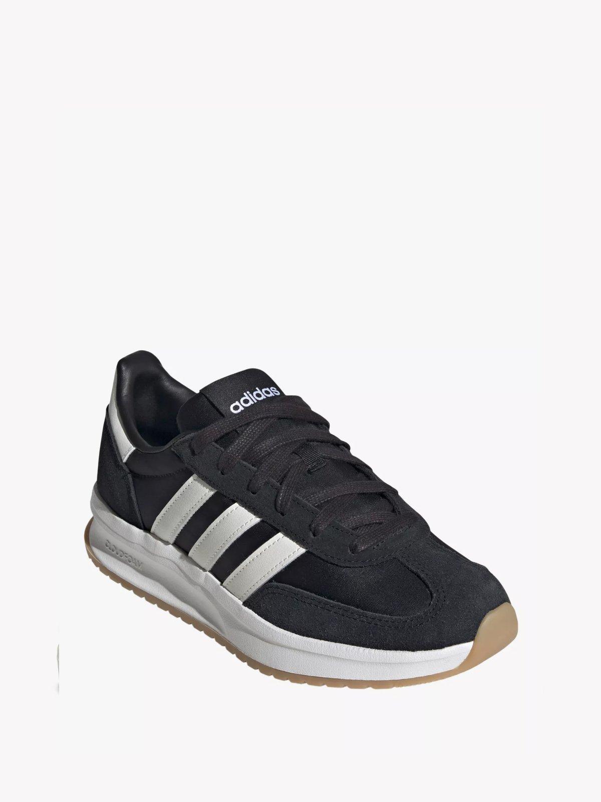 adidas Run 70s 2.0 Leather Blend Lace Up Trainers