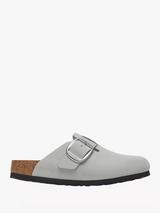 Birkenstock Boston Nubuck Narrow Fit Big Buckle Clogs