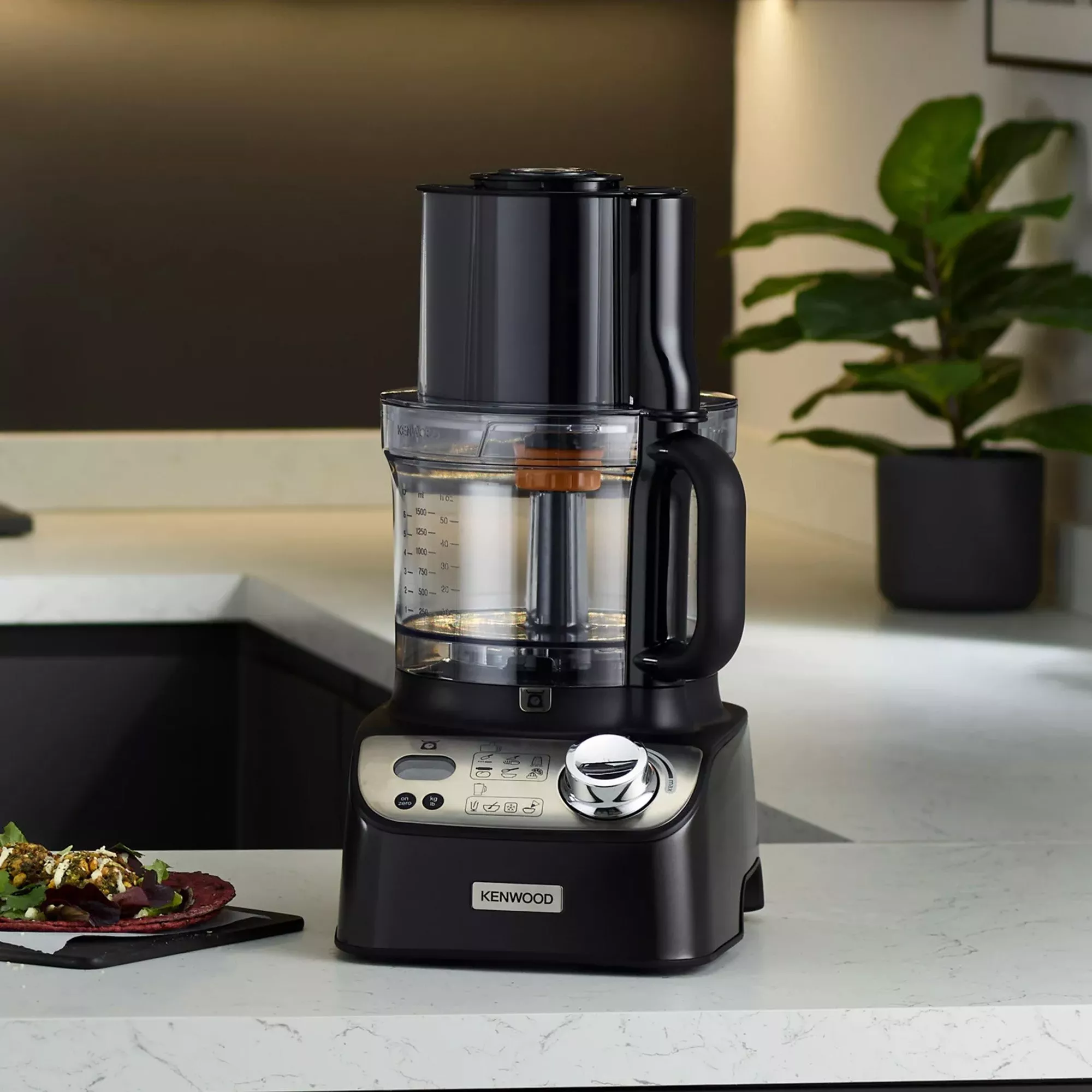 Kenwood blender on a kitchen counter