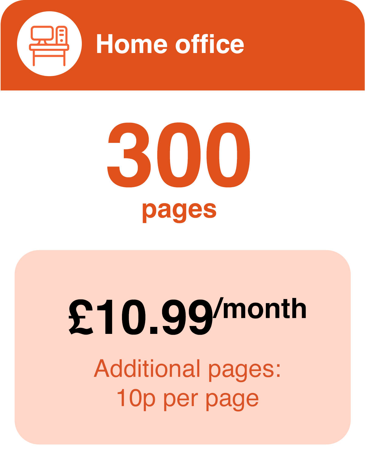 300 pages print option