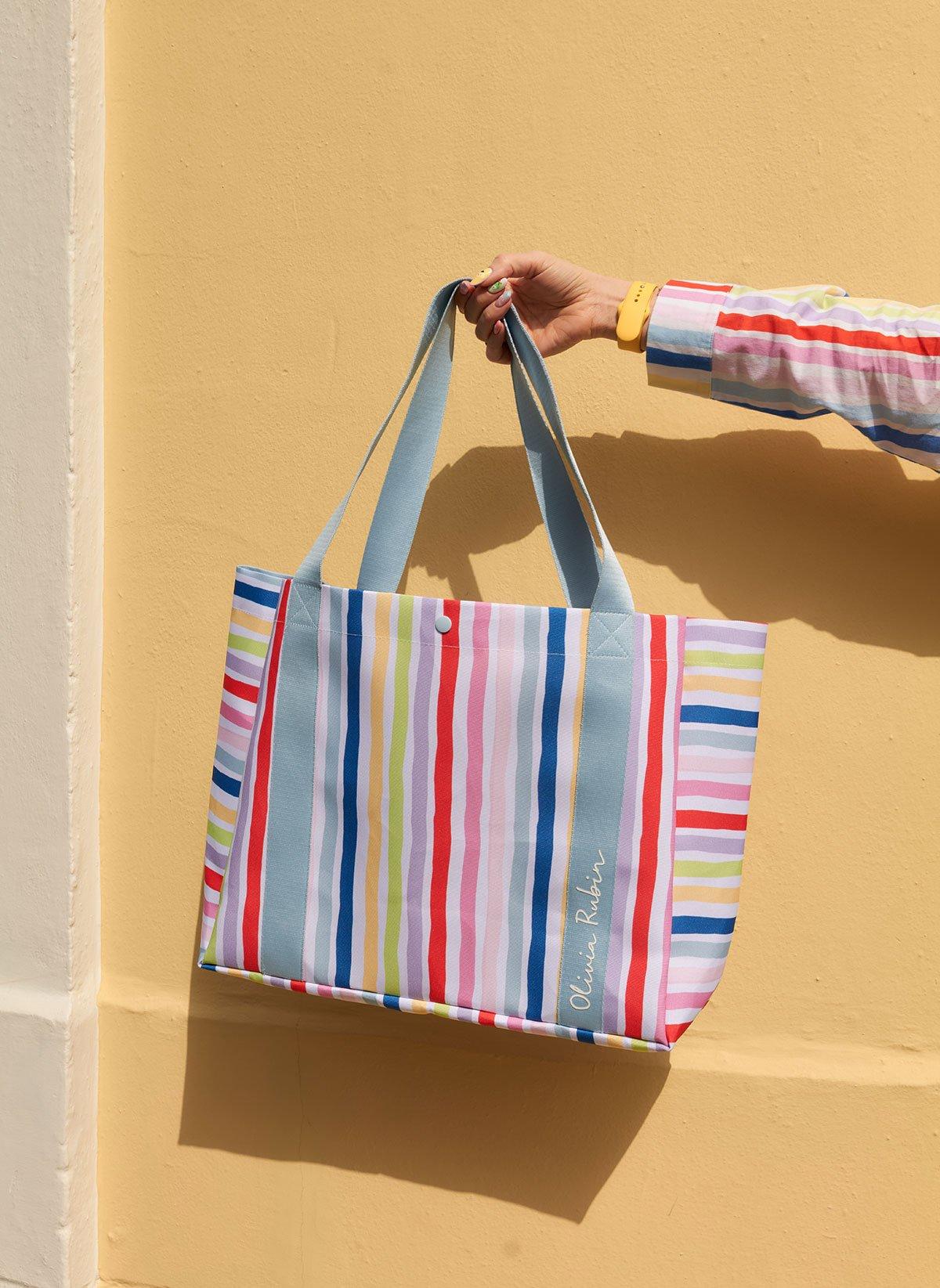 Olivia Rubin striped tote bag