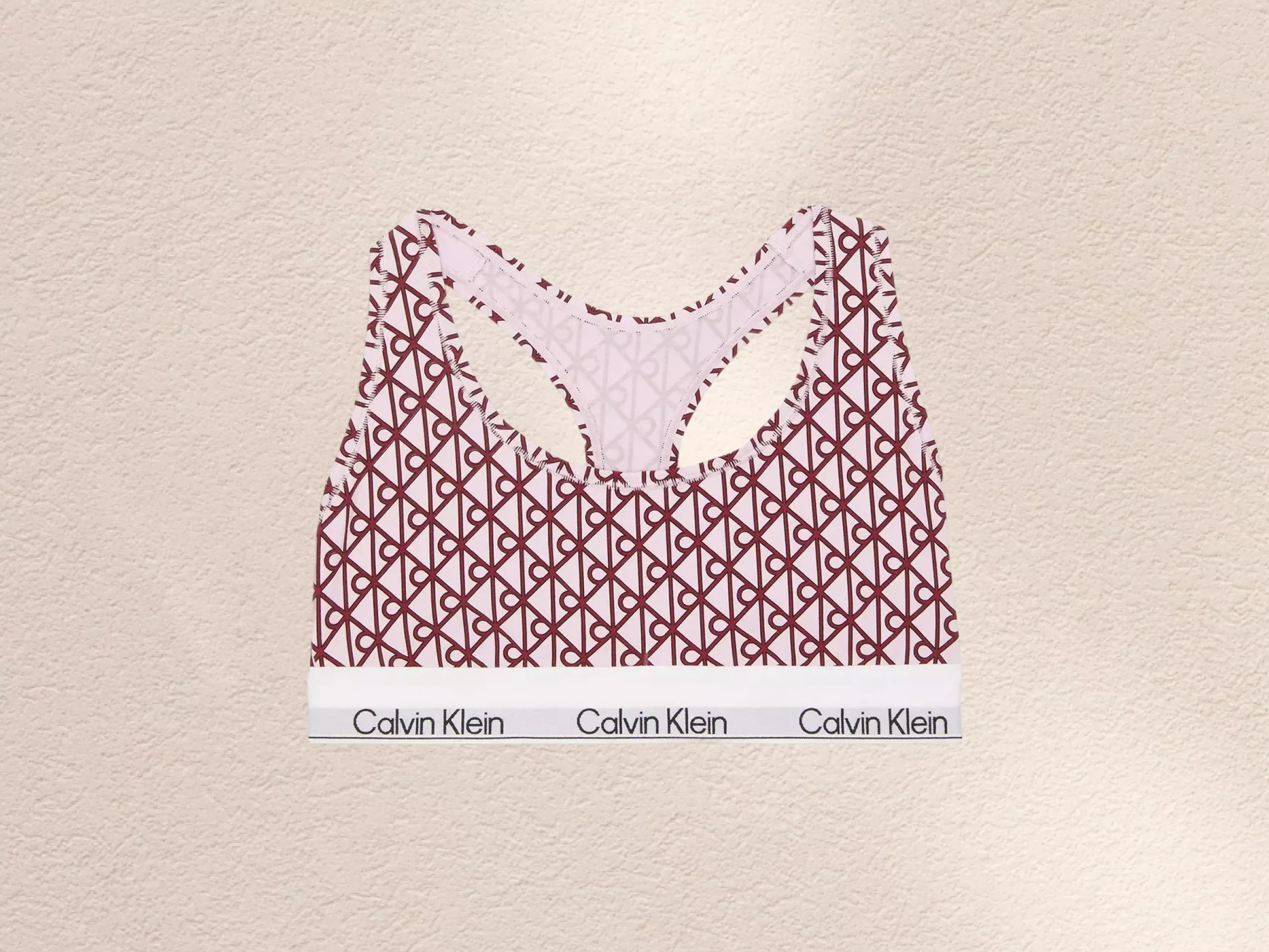 Calvin Klein Monogram Logo Unlined Bralette