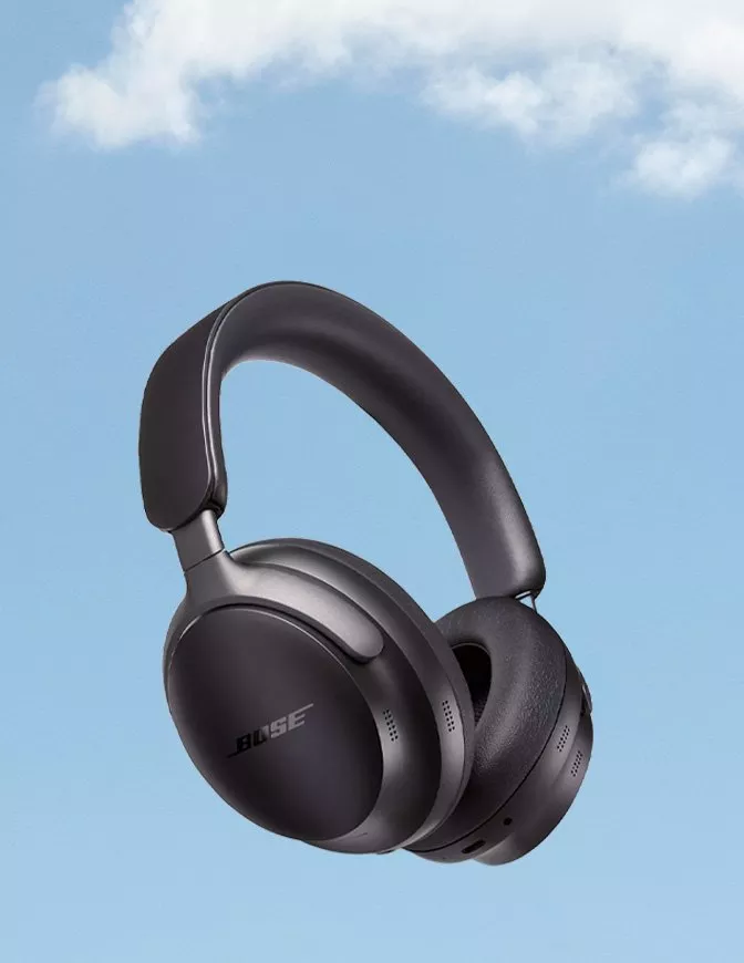 black bose headphones