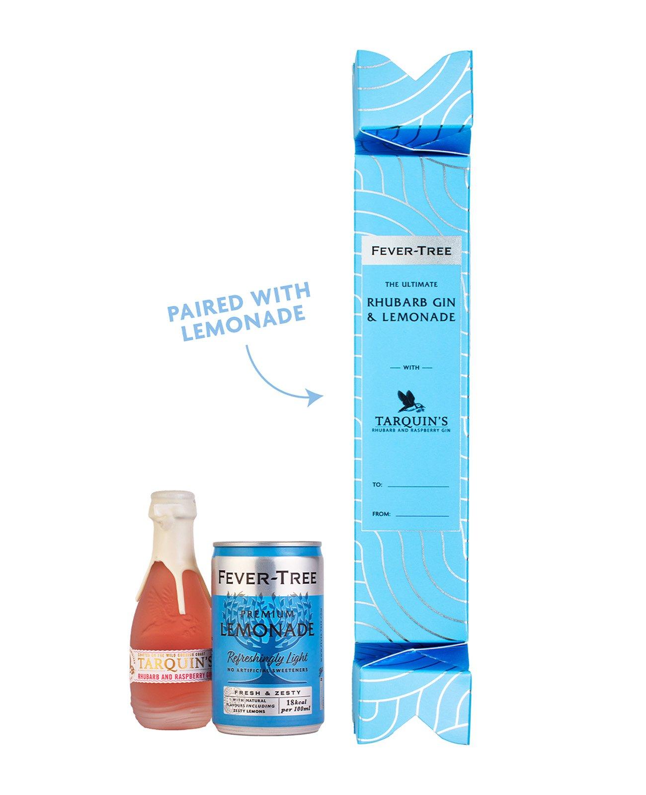 The Ultimate Rhubarb & Raspberry Gin & Lemonade Cracker