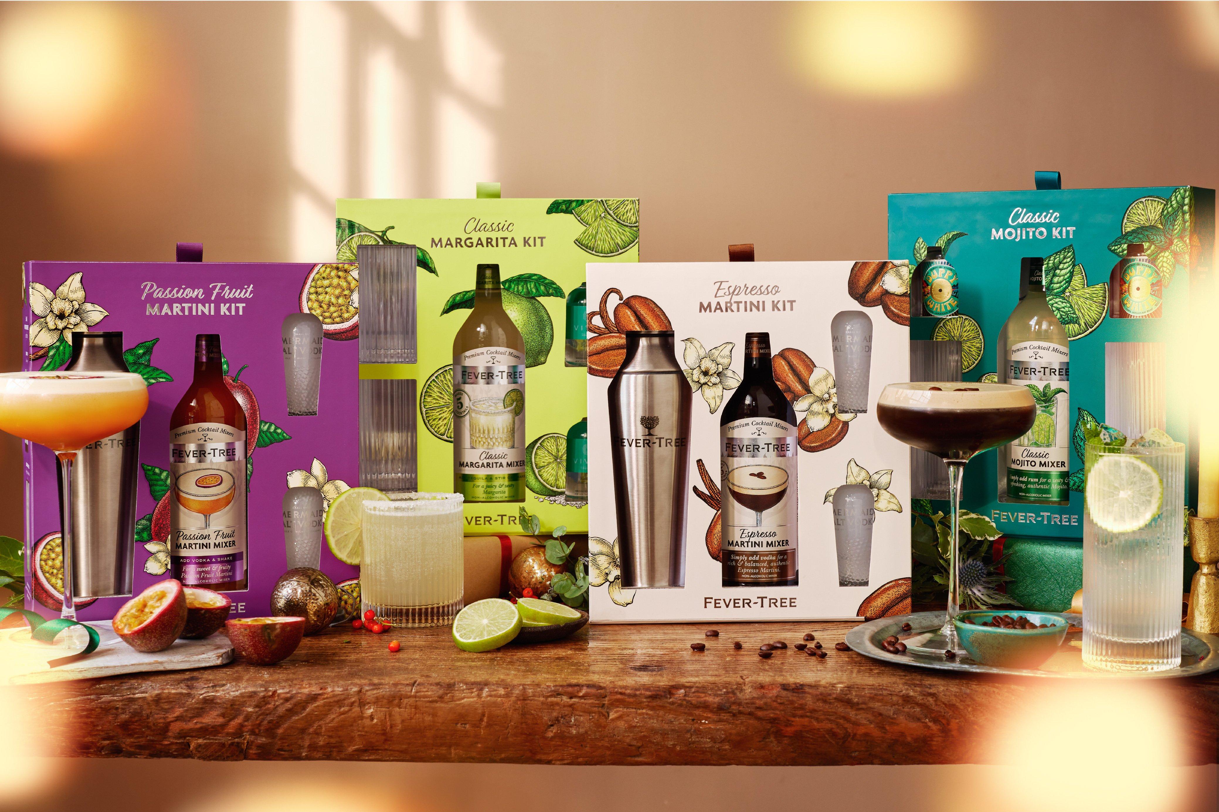 Selection of Fever-Tree cocktail kits