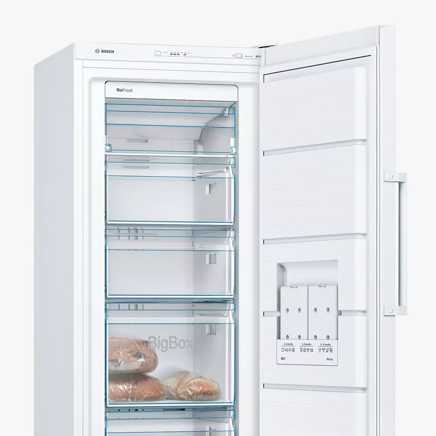 Open freezer