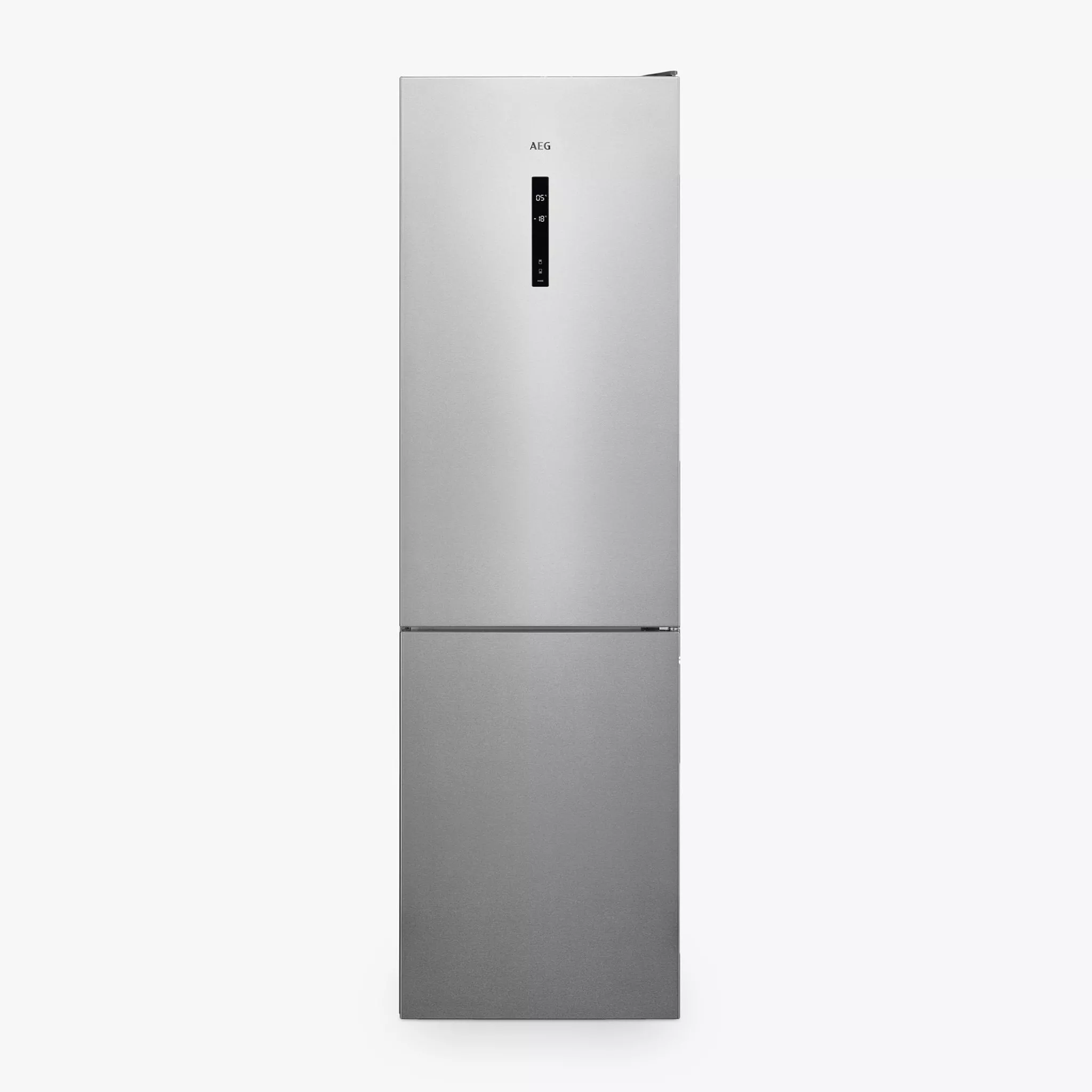 Silver fridge freezer