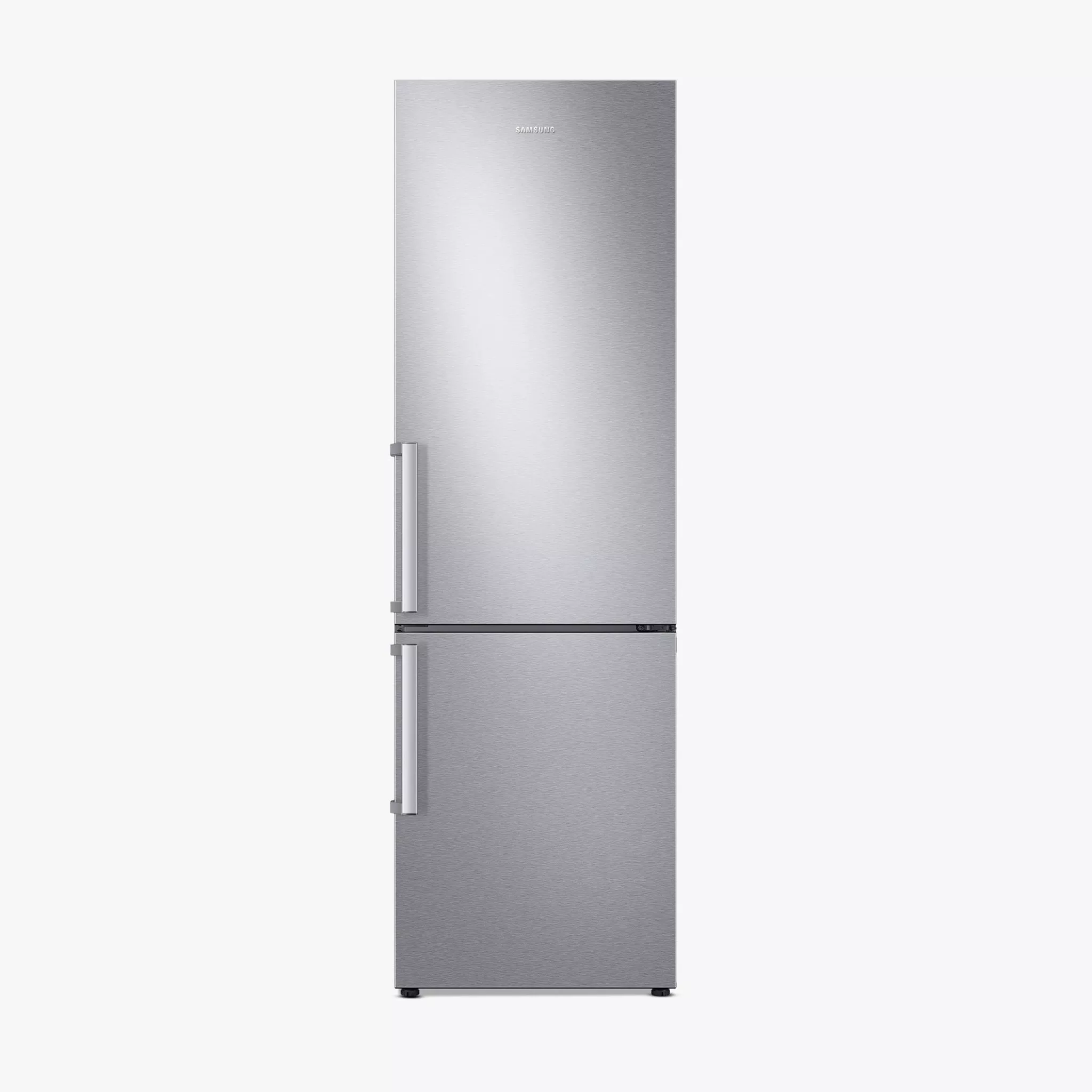 Silver fridge freezer