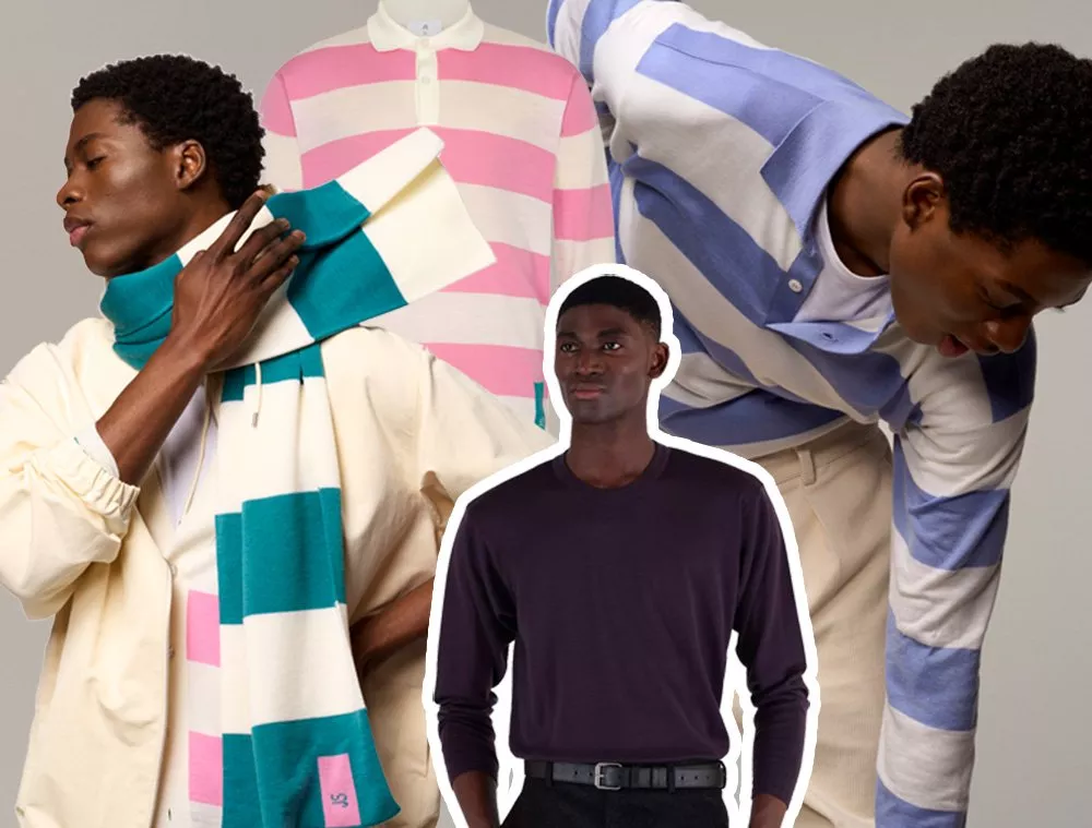 How to wear John Smedley`s preppy knitwear styles