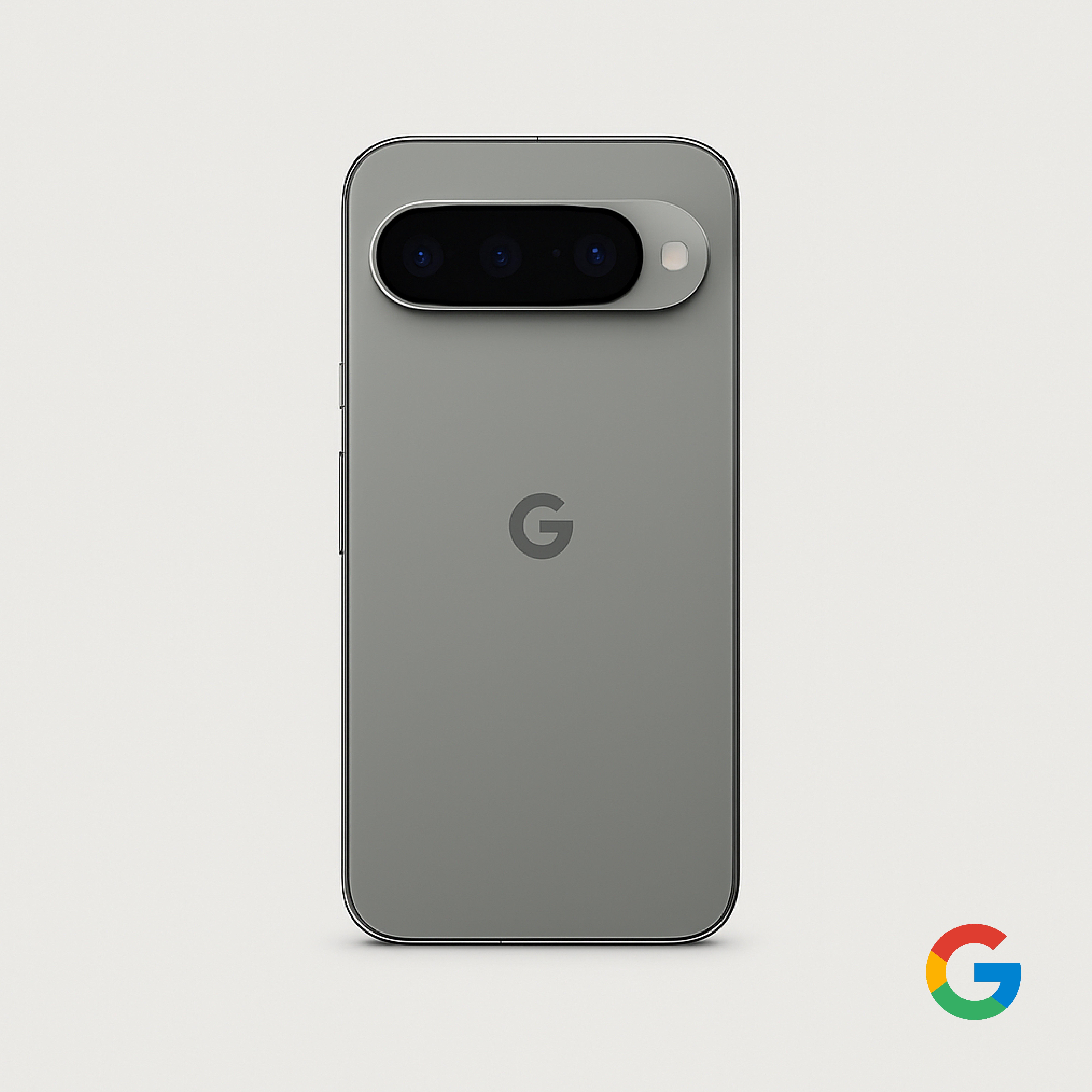 Google Pixel Pro on grey background