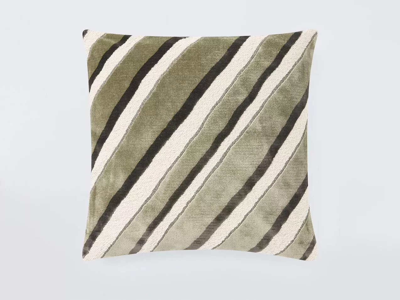 John Lewis Oblique Stripe Cushion, £50