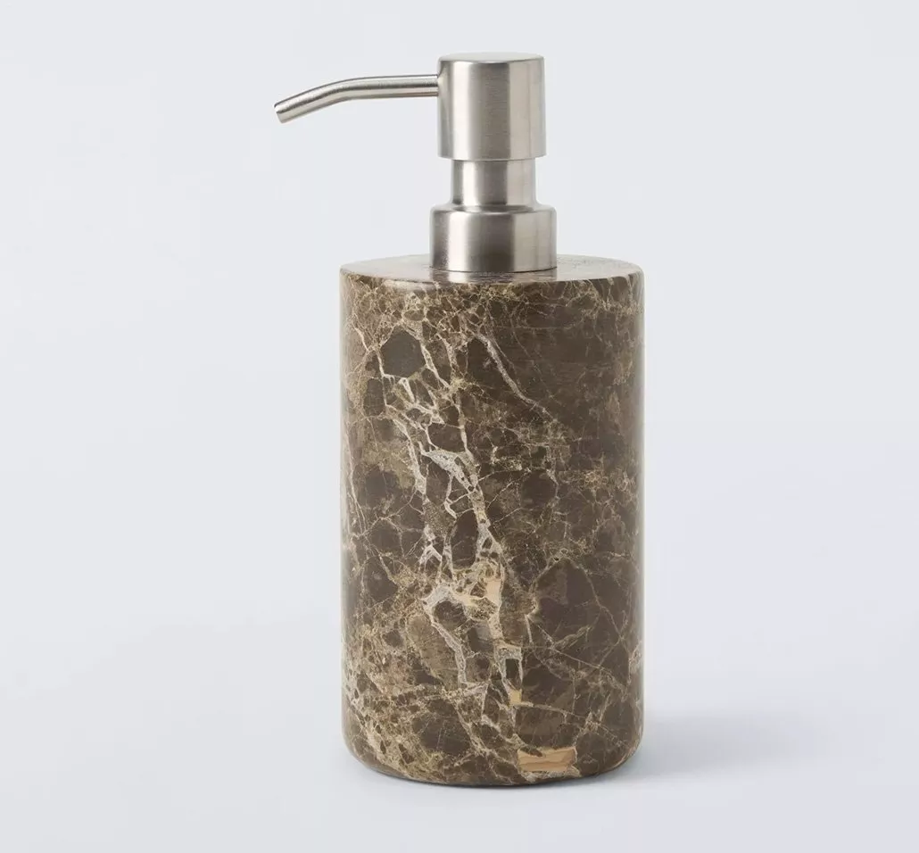 John Lewis Marble Soap Dispenser, £25