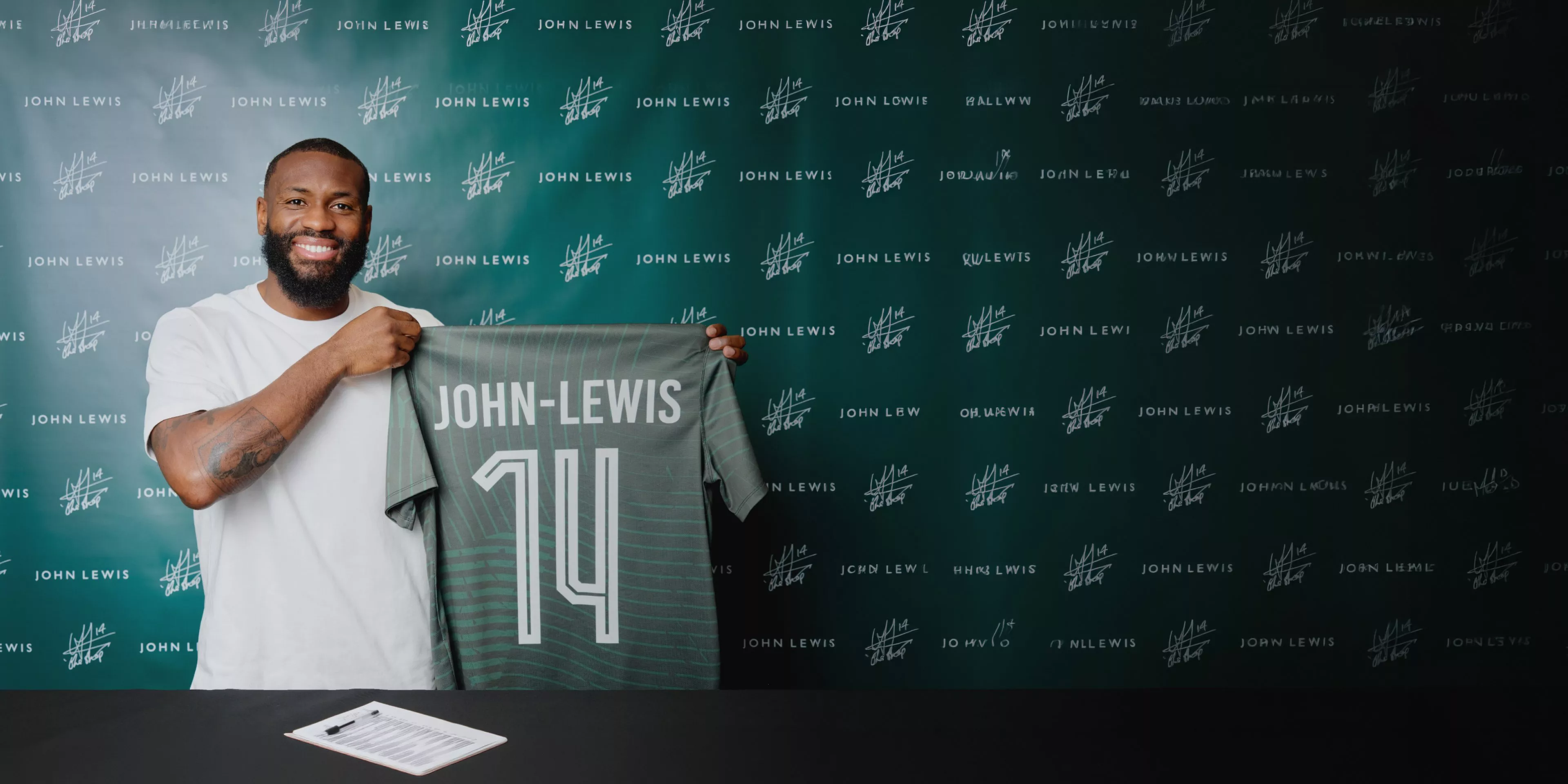 John Lewis Signs Footballer John-Lewis